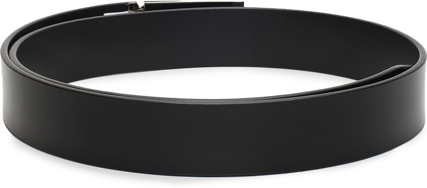 Image of U.S. POLO ASSN. Men Casual Black Genuine Leather Belt