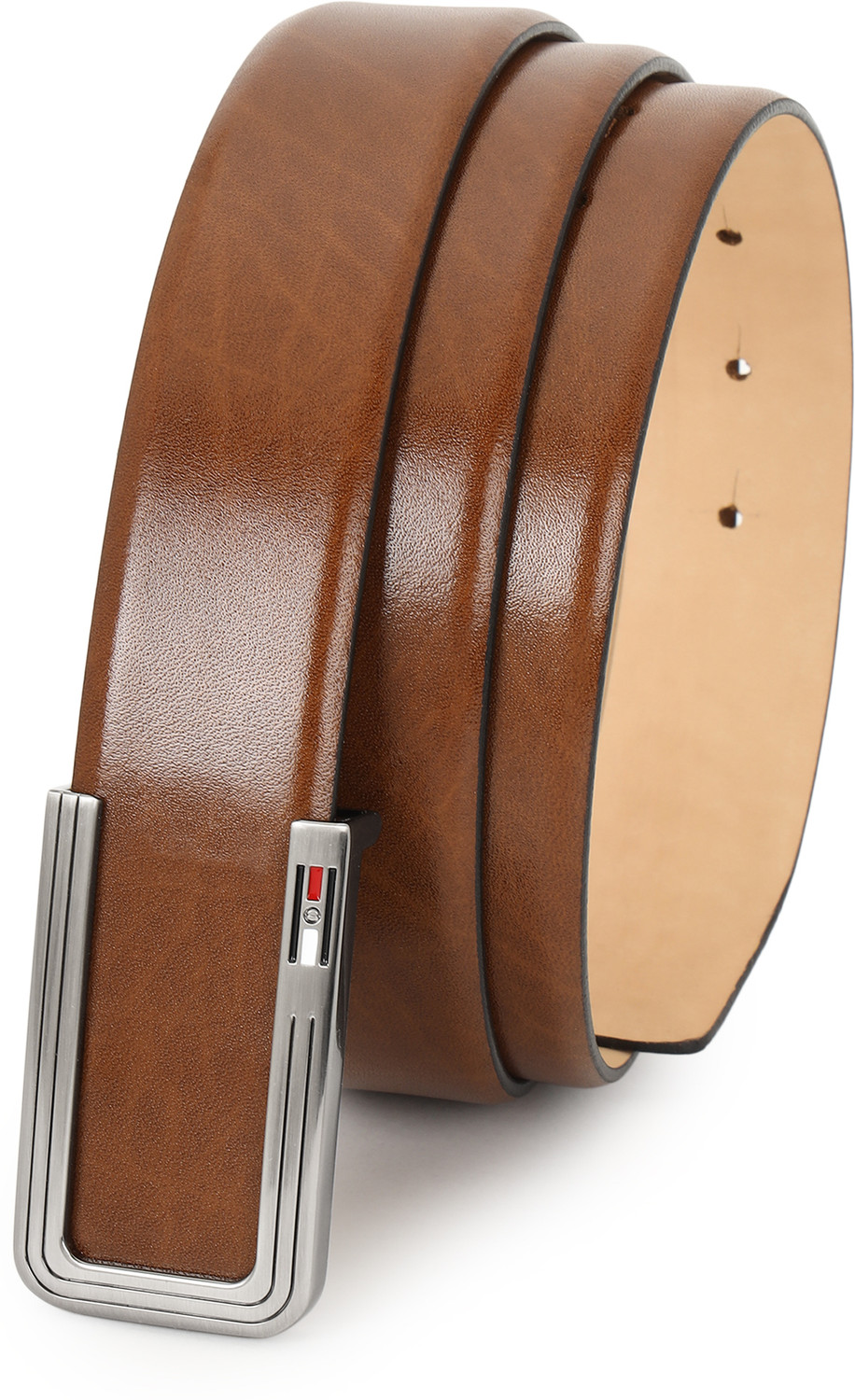 Image of GIL Men Casual, Evening, Party, Formal Tan Genuine Leather Belt
