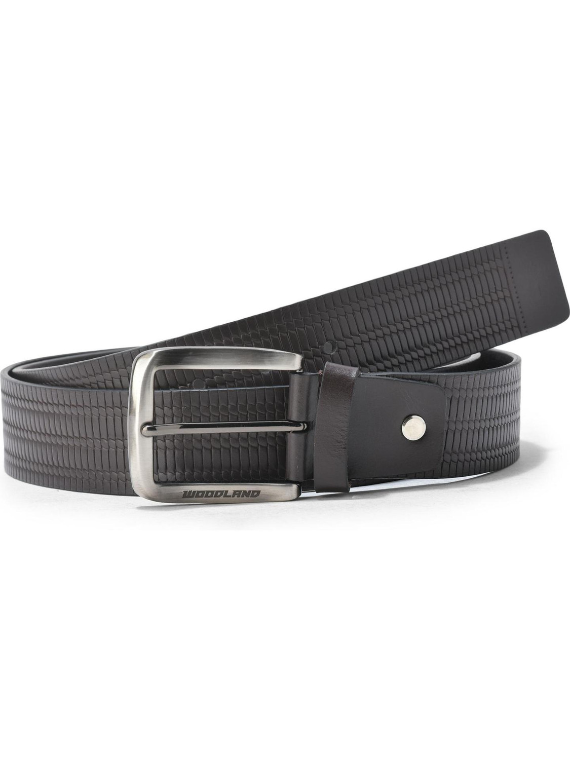 Image of United Colors of Benetton Men Formal Brown Genuine Leather Belt
