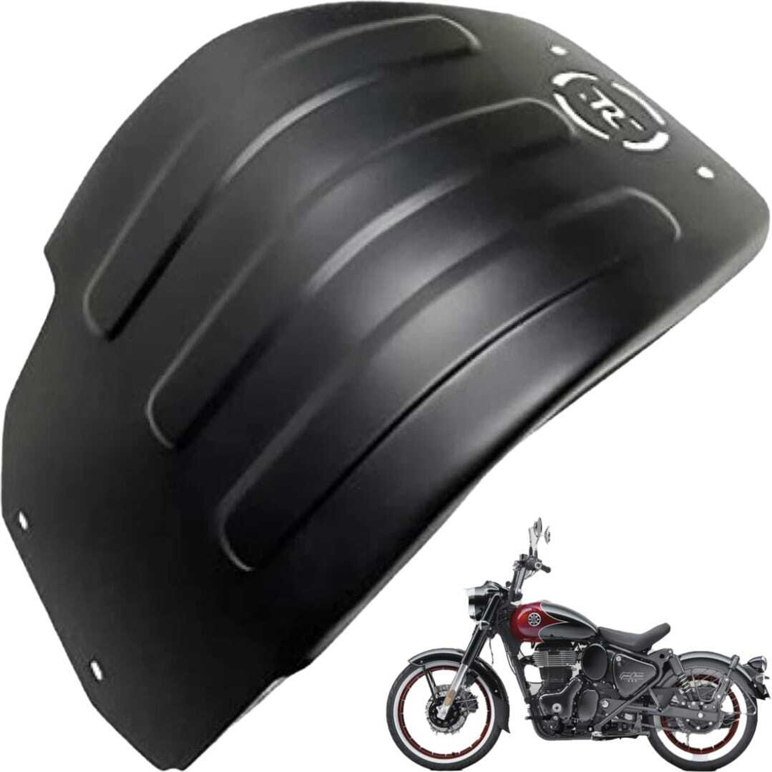 Image of SN STEEL LGNP08062026 Bike Leg Guard (Royal Enfield)