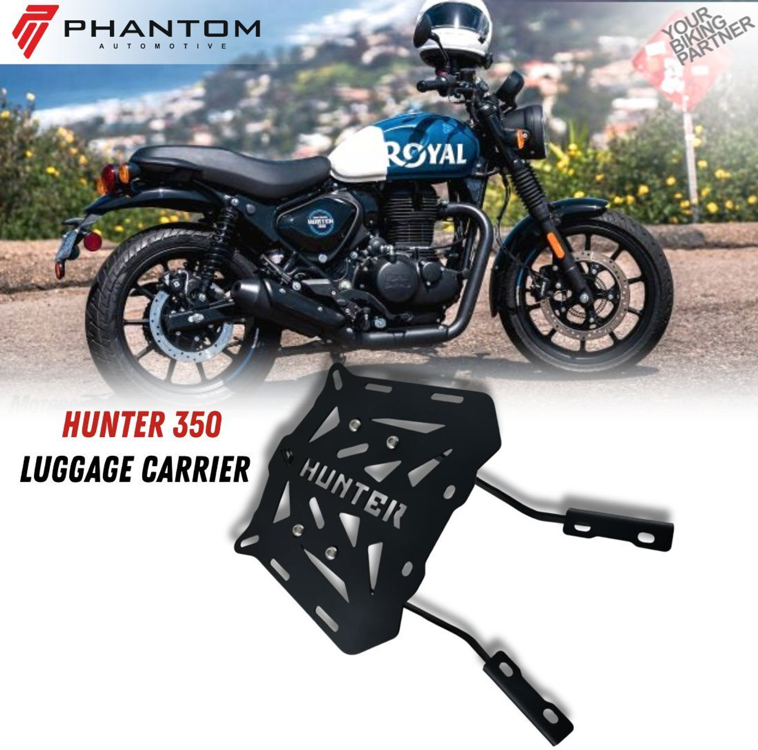 Image of MotoXpert Honda CB 125 Hornet Heavy Duty Bike Crash Guard (Honda)