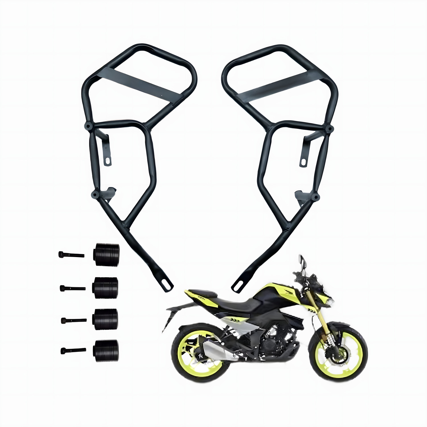 Image of MotoXpert Honda CB 125 Hornet Heavy Duty Bike Crash Guard (Honda)