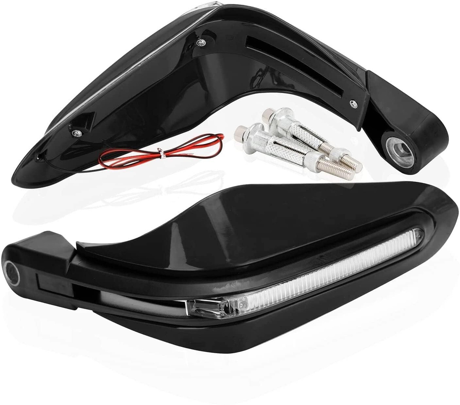 Image of AUTO PEARL Black Protector Proguard Pro Brake Clutch Lever Protector Guard Bike Crash Guard (Yamaha)