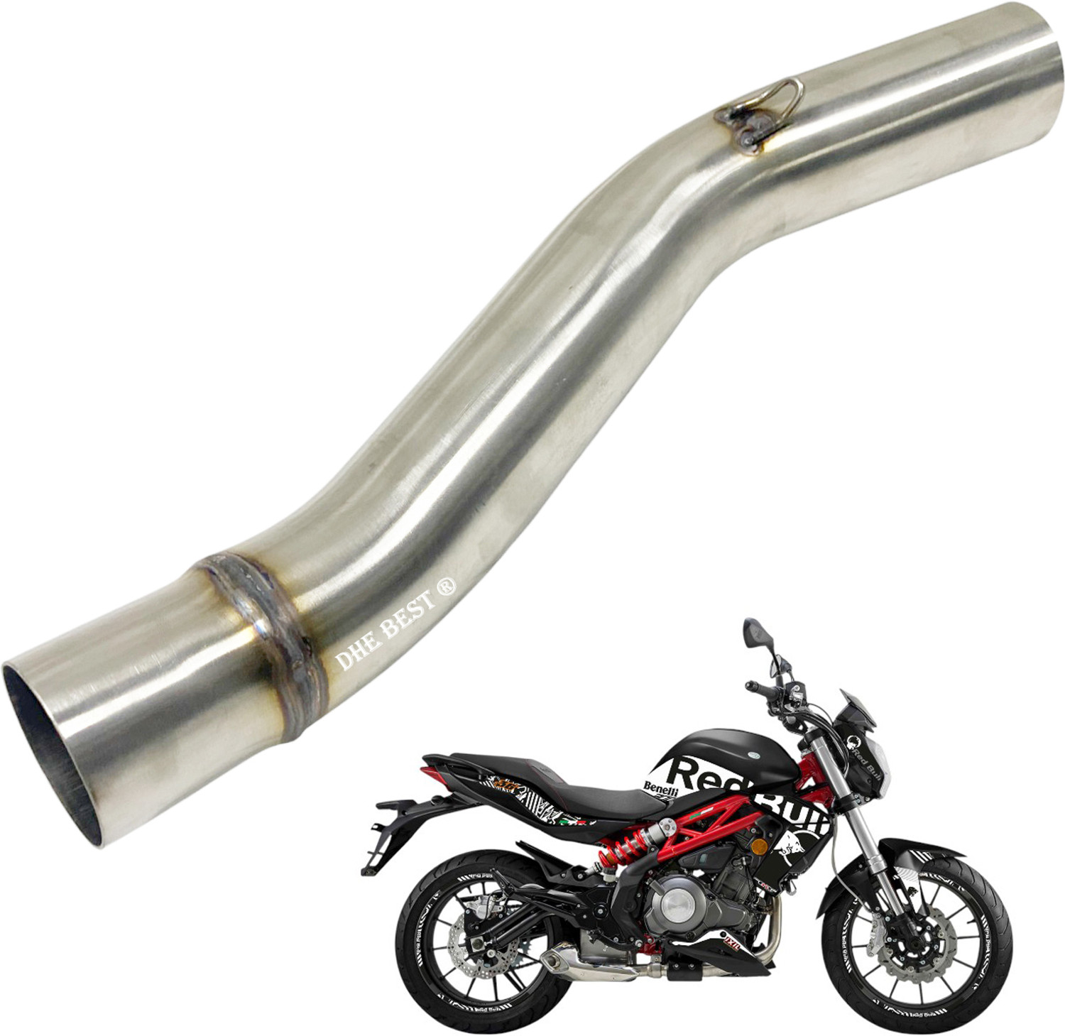 Image of KILLERRYDER Series NA Pulsar Slip-on Exhaust System (Stainless Steel)