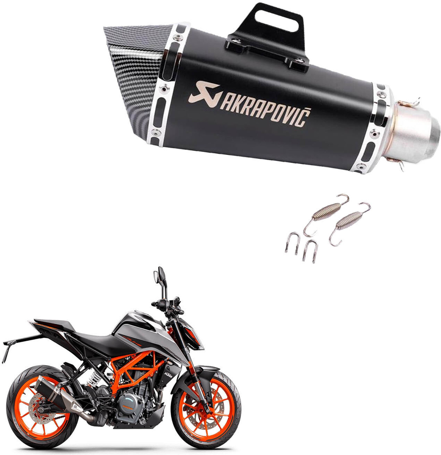 Image of EAZ Original Gold Star Silencer for Royal Enfield Royal Enfield Classic 350 Slip-on Exhaust System (Stainless Steel)