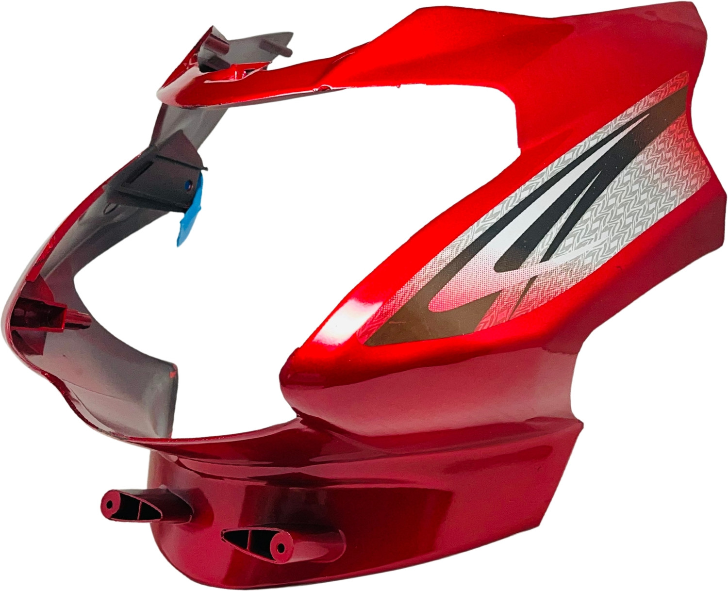 Image of shree trading TVS Star Sport 2007-25 Red KLS Bike Headlight Visor
