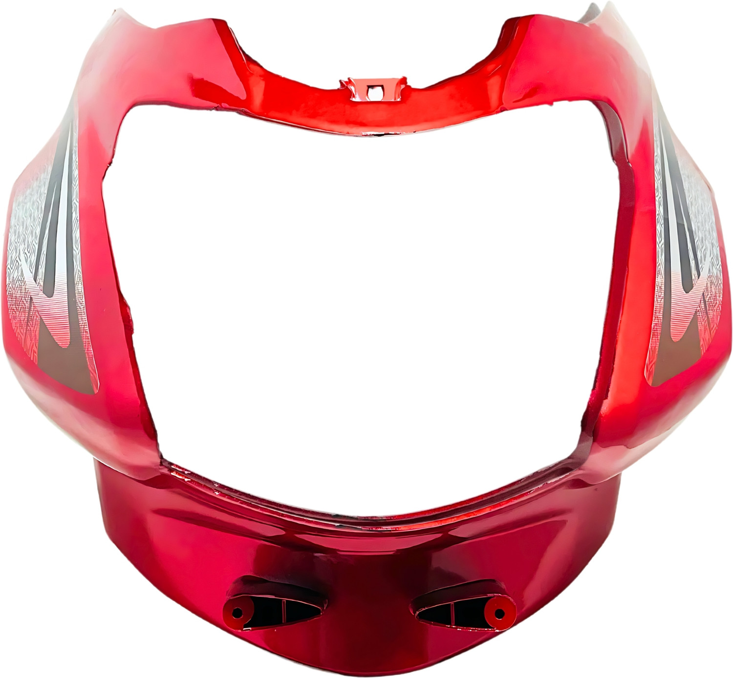 Image of shree trading TVS Star Sport 2007-25 Red KLS Bike Headlight Visor
