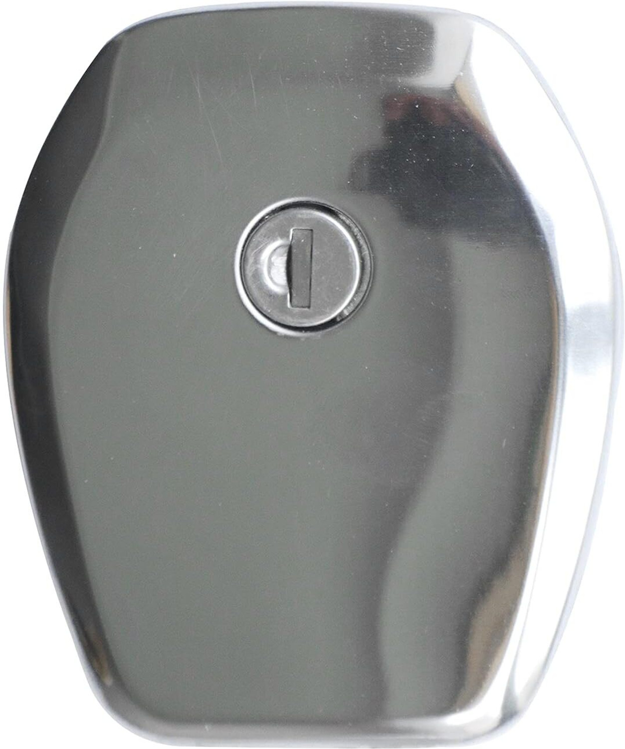 Image of Vtrust Petrol Tank Lock Set for Platina BS4, Discover BS4 Key Switch Lock (Silver)
