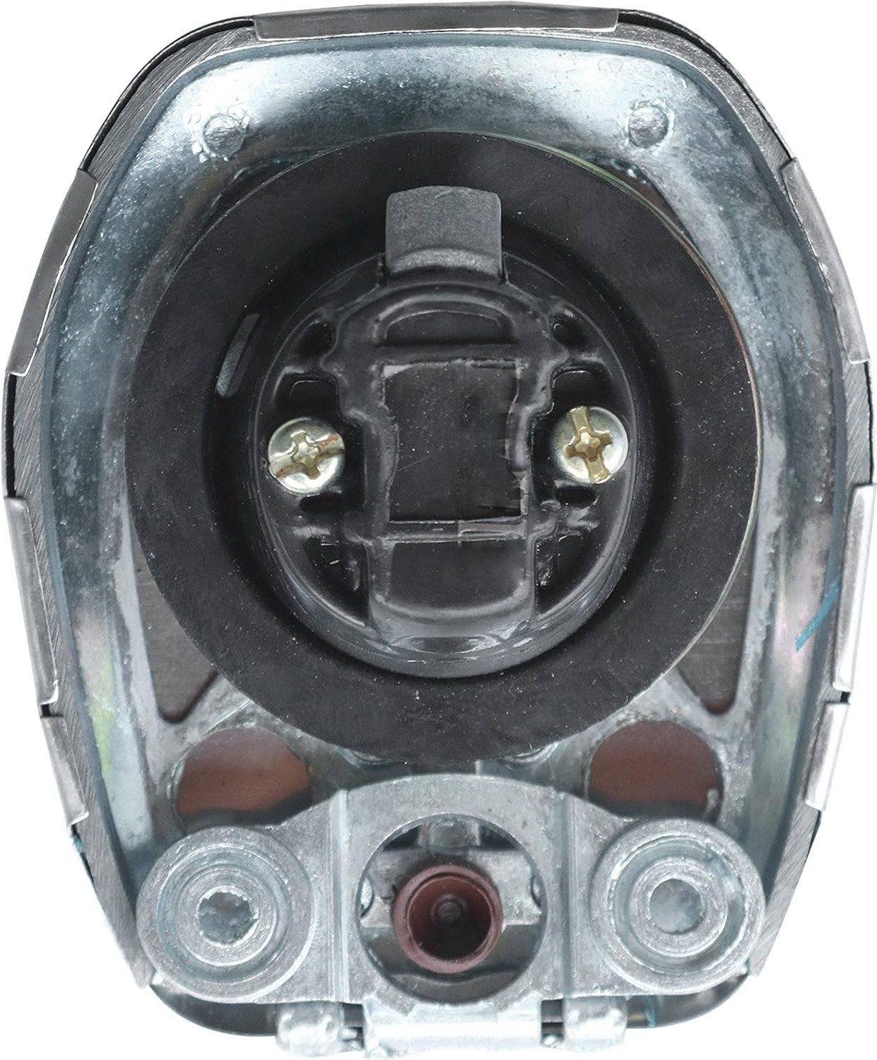 Image of Vtrust Petrol Tank Lock Set for Platina BS4, Discover BS4 Key Switch Lock (Silver)