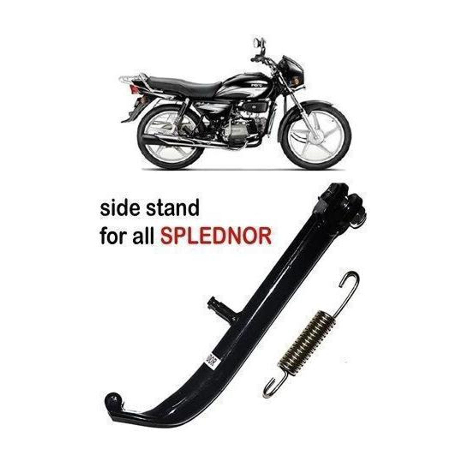 SKP Side Stand for Splender All Models - Image 1
