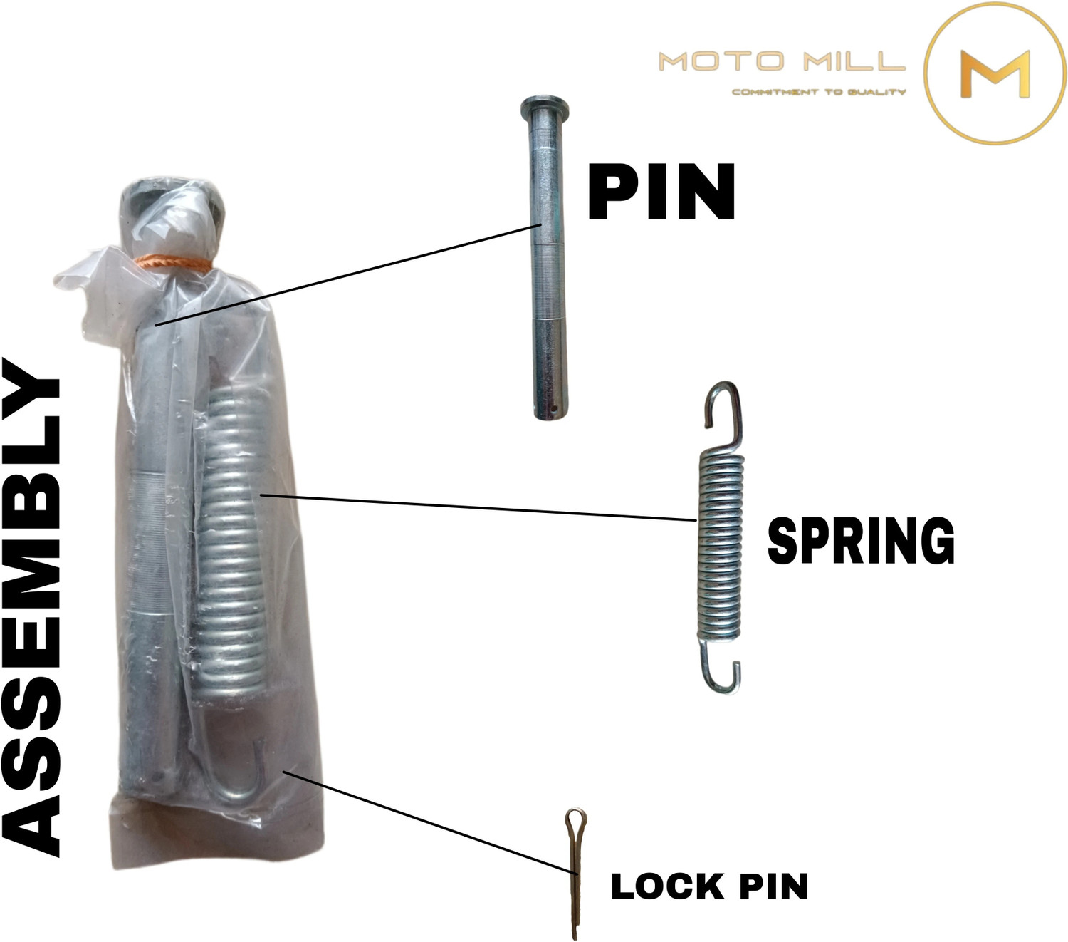 Image of Moto Mill Shine BS6 Centre Stand
