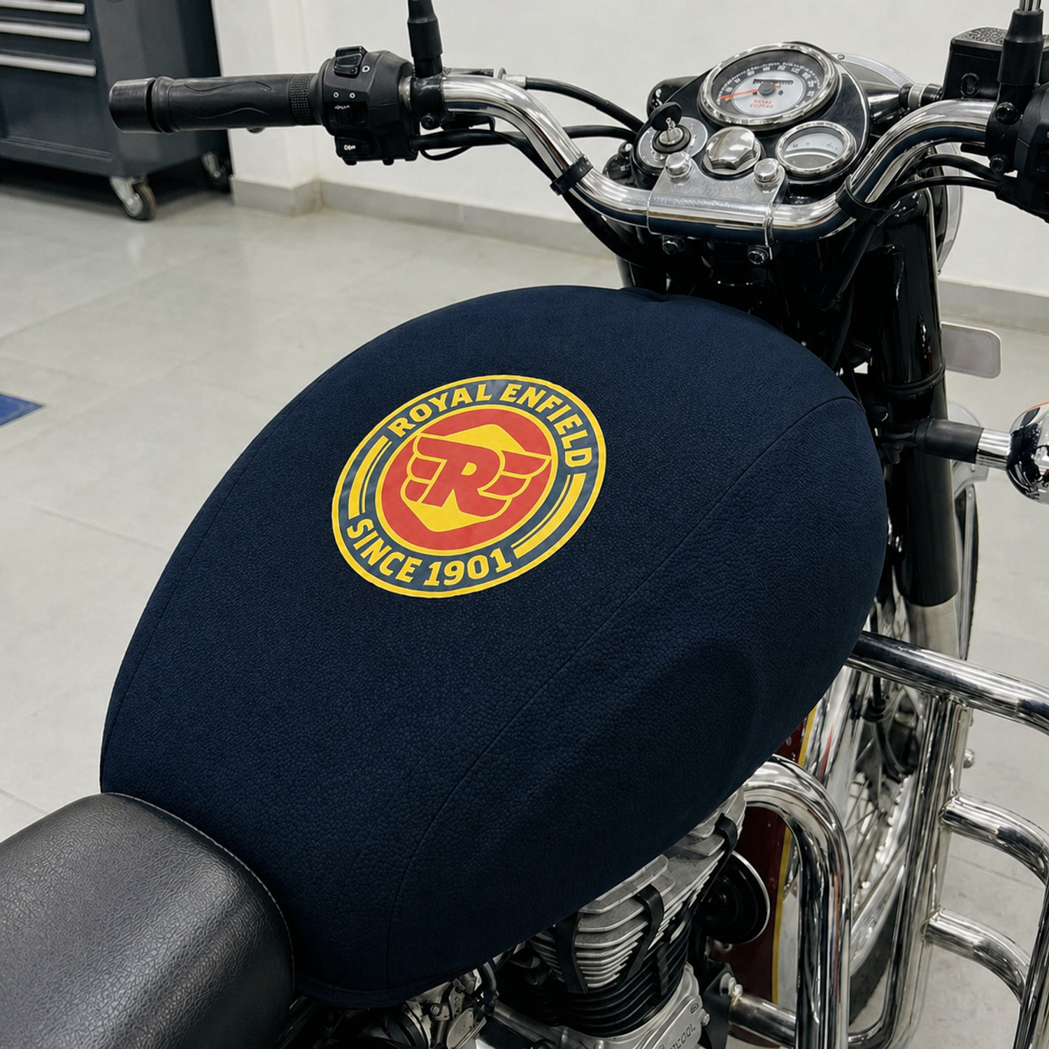 Image of Clioaurora Premium Bike Tank Cap Gas Cap Ring-lock Indian Universal For Bike Bike Tank Cover