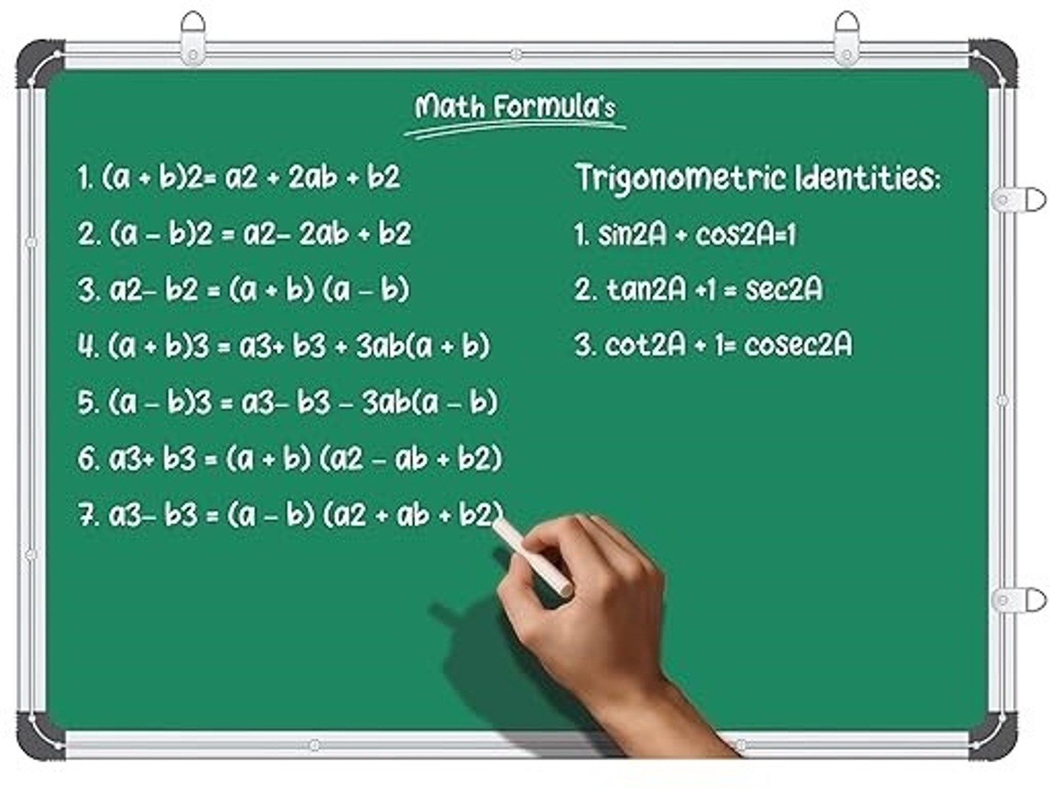 Image of Pravyon Non-Magnetic 2x3 Feet WhiteBoard & Chalkboard With Duster & 2 Marker White, Green board (600 mm x 900 mm)