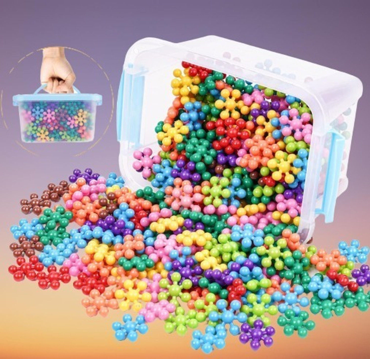 Image of Sharvil 120 Pcs Colorful Wooden Domino Block Set for Kids (Multicolor)