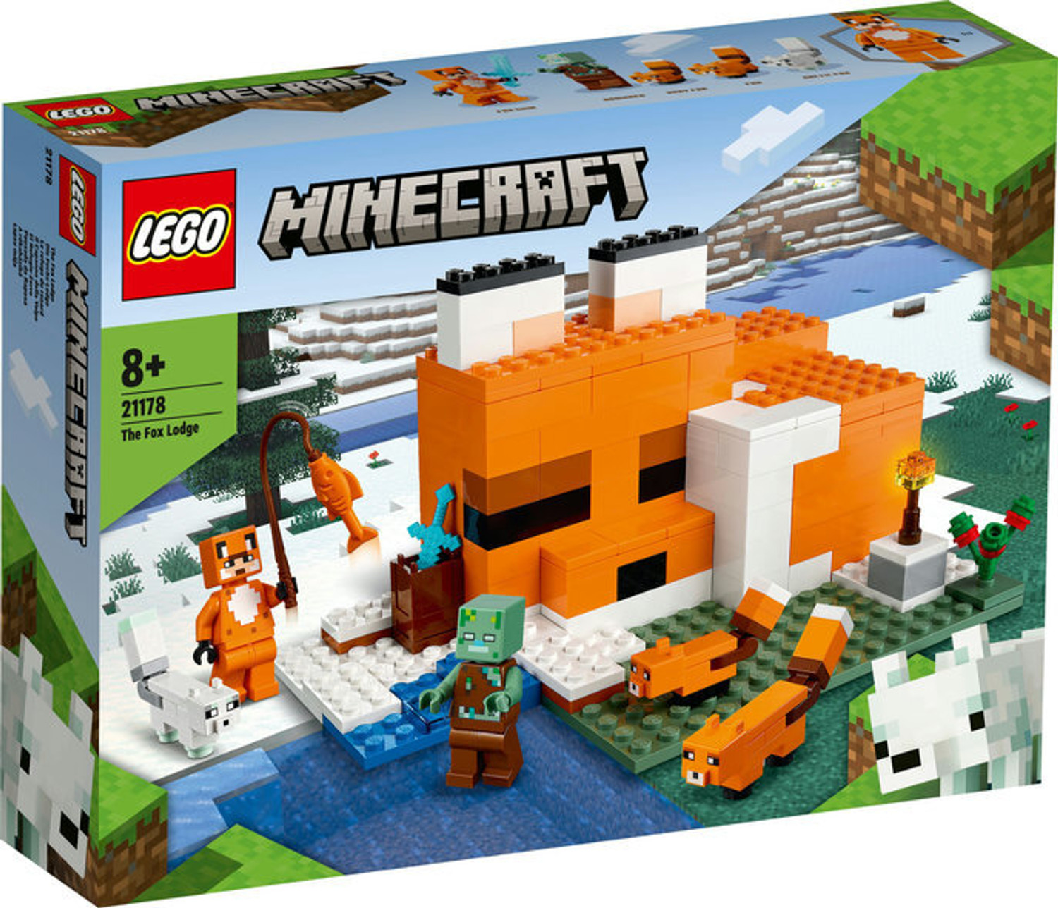 Image of LEGO 21178 The Fox Lodge V29 (Multicolor)