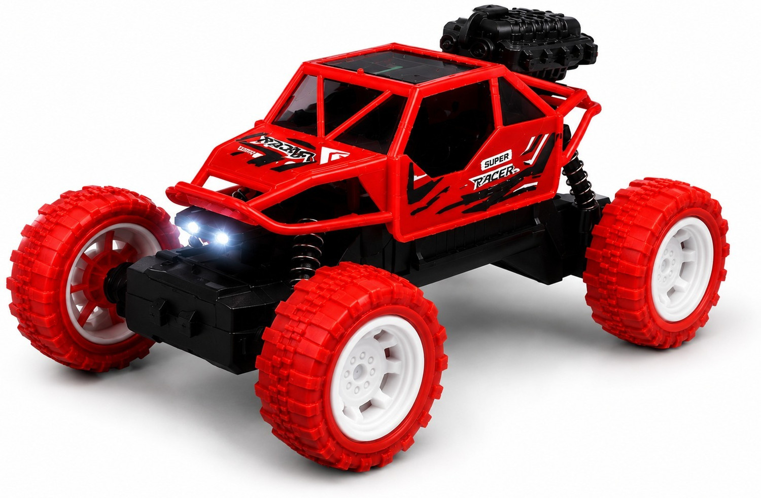 Image of Rock Crawler RC Car 1 8 Scale 4WD (Beige)