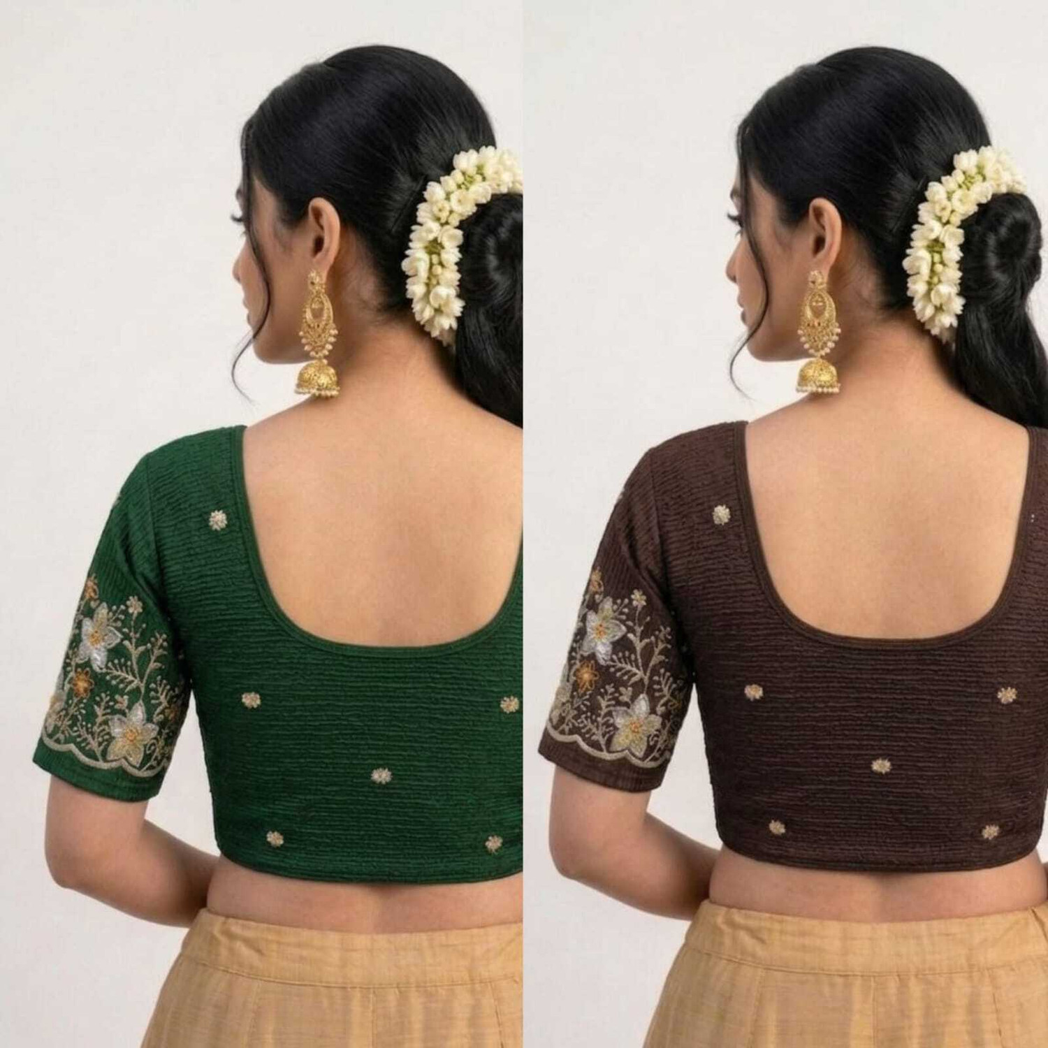 Image of SCUBE DESIGNS Round Neck Women Blouse