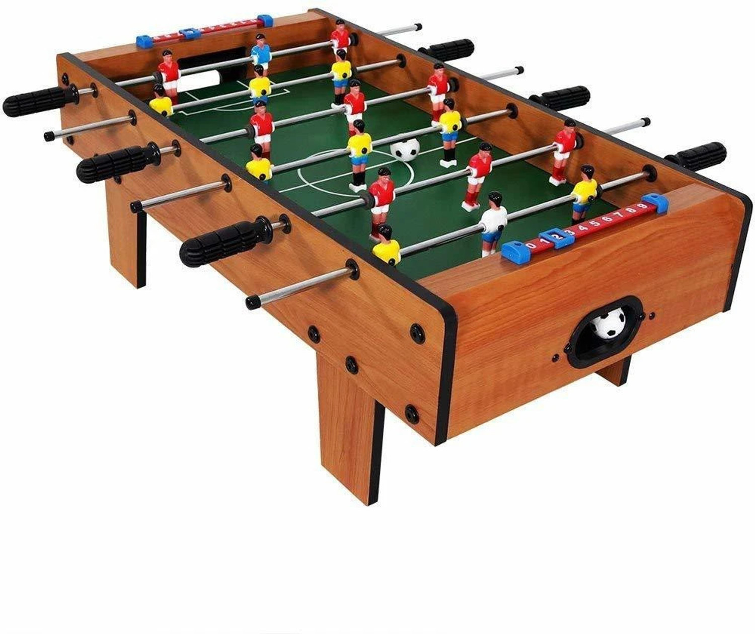 Skylofts Big-Sized Football Table Soccer Game with 6 Rods Toys for 4 Years Old Boys \u0026 Girls \u0026 Adult Toys( 69cm) Foosball Board Game
