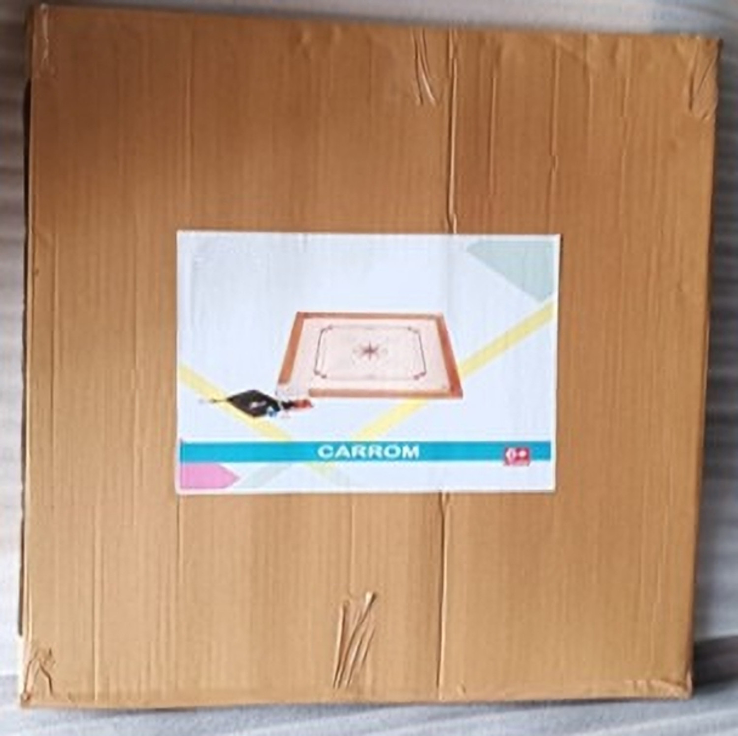 Image of MB SPORT EXPORT US QUALITY-CARROM BOARD CHAMPIONSHIP WEIGHT 24.2 97 cm Carrom Board (Brown)