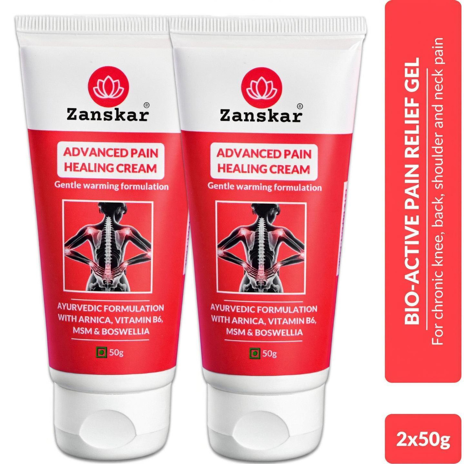 Zanskar Advanced Pain Healing Cream (Pack of 2) - Image 1