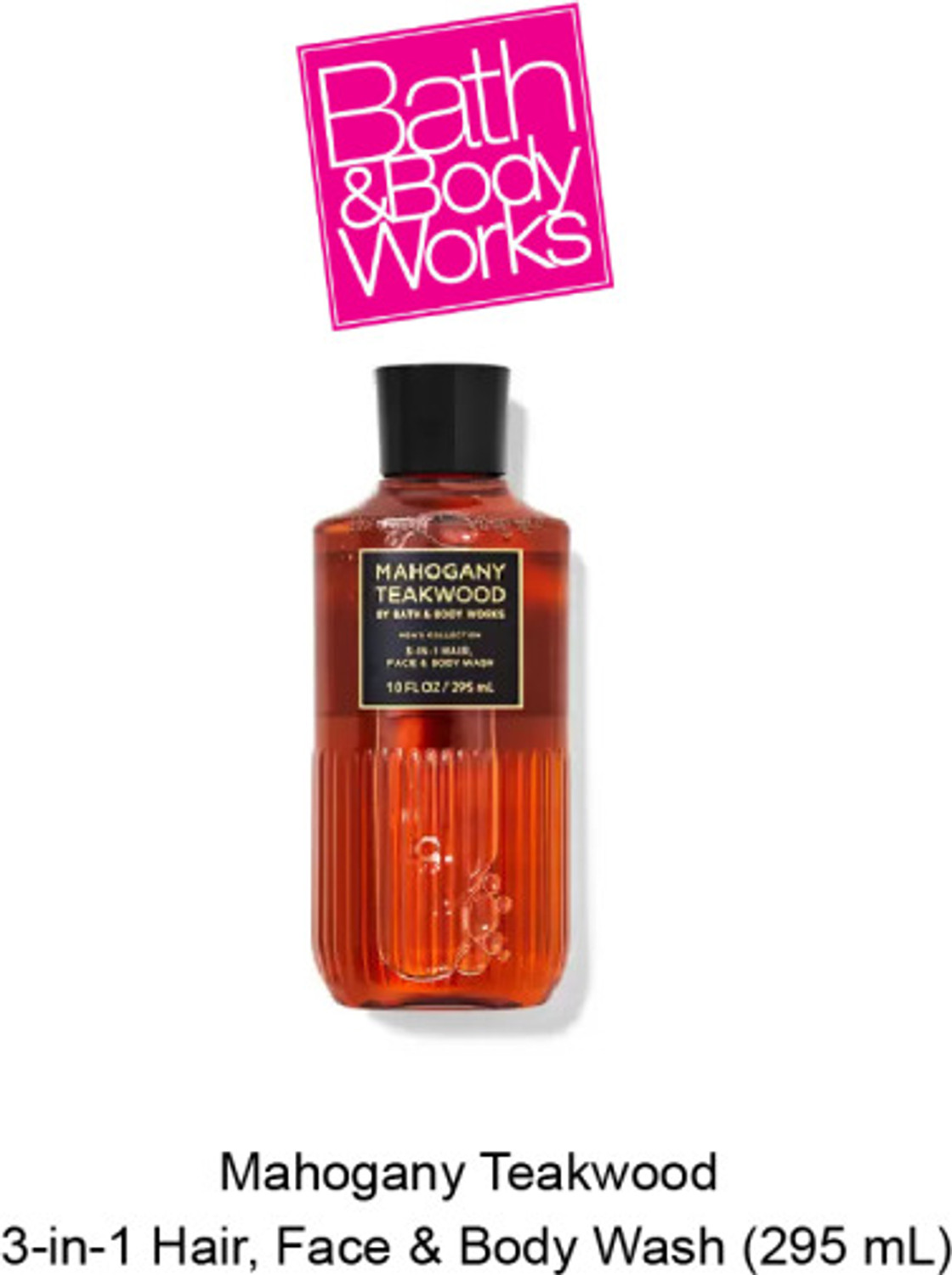 BATH & BODY WORKS Mahogany Teakwood 3-in-1 Wash 295 ml - Image 1