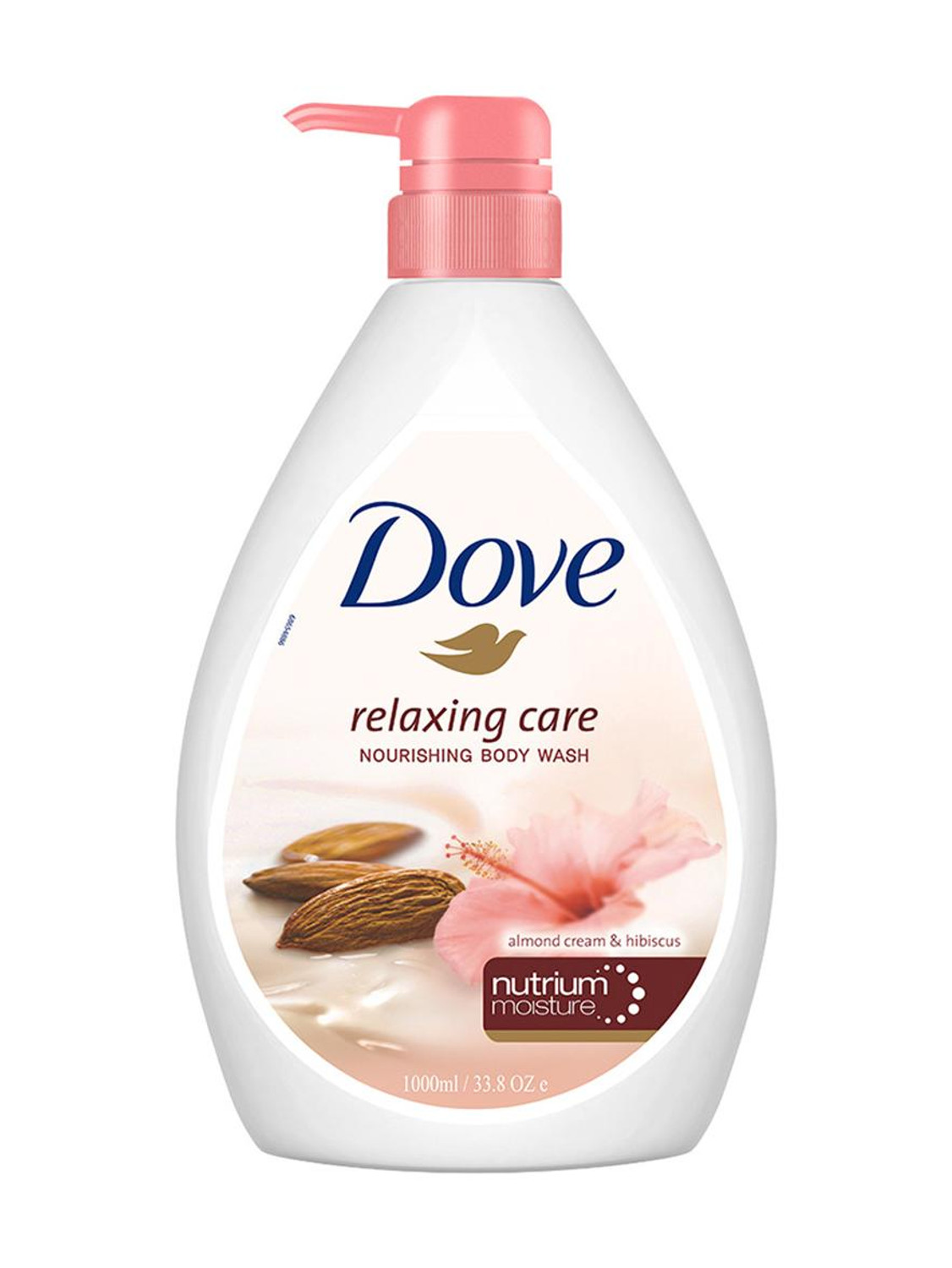 DOVE Relaxing Almond Cream Body Wash with Hibiscus - Image 1
