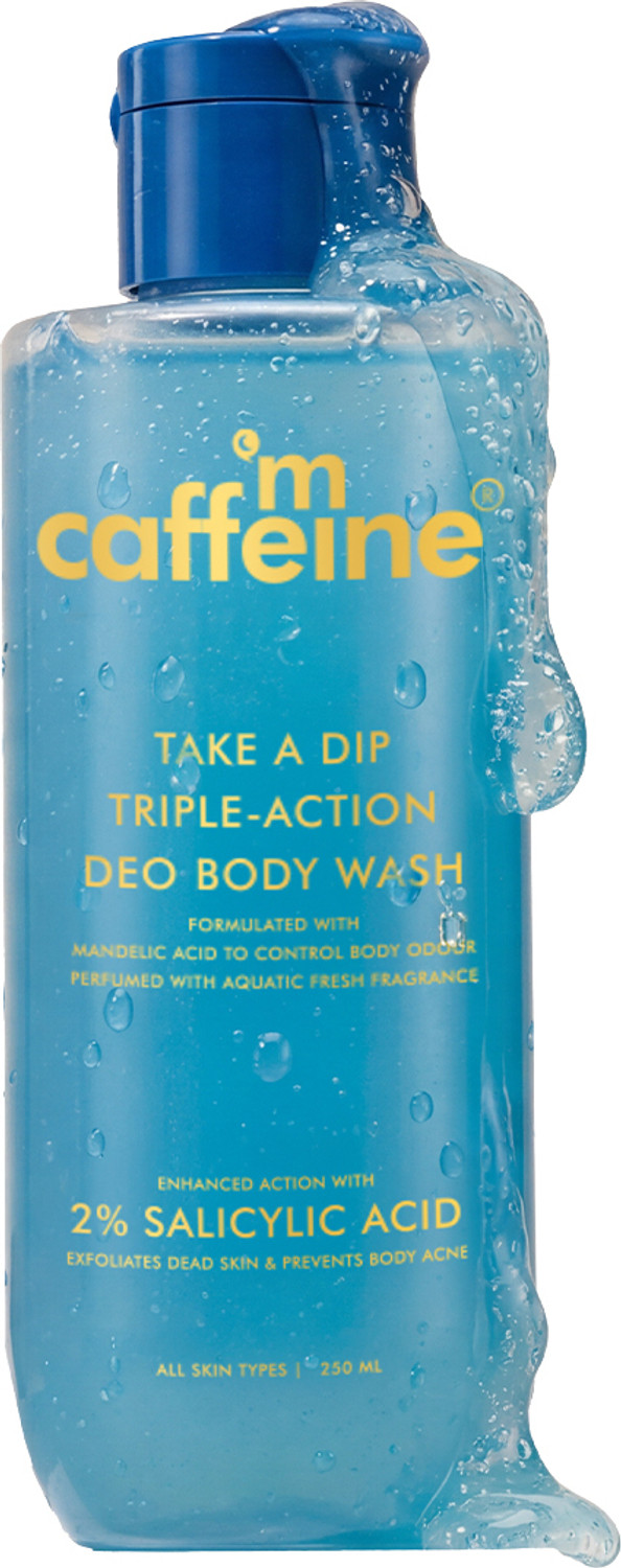 mCaffeine Aqua-Fresh 3-in-1 Perfume Body Wash 250 ml - Image 1