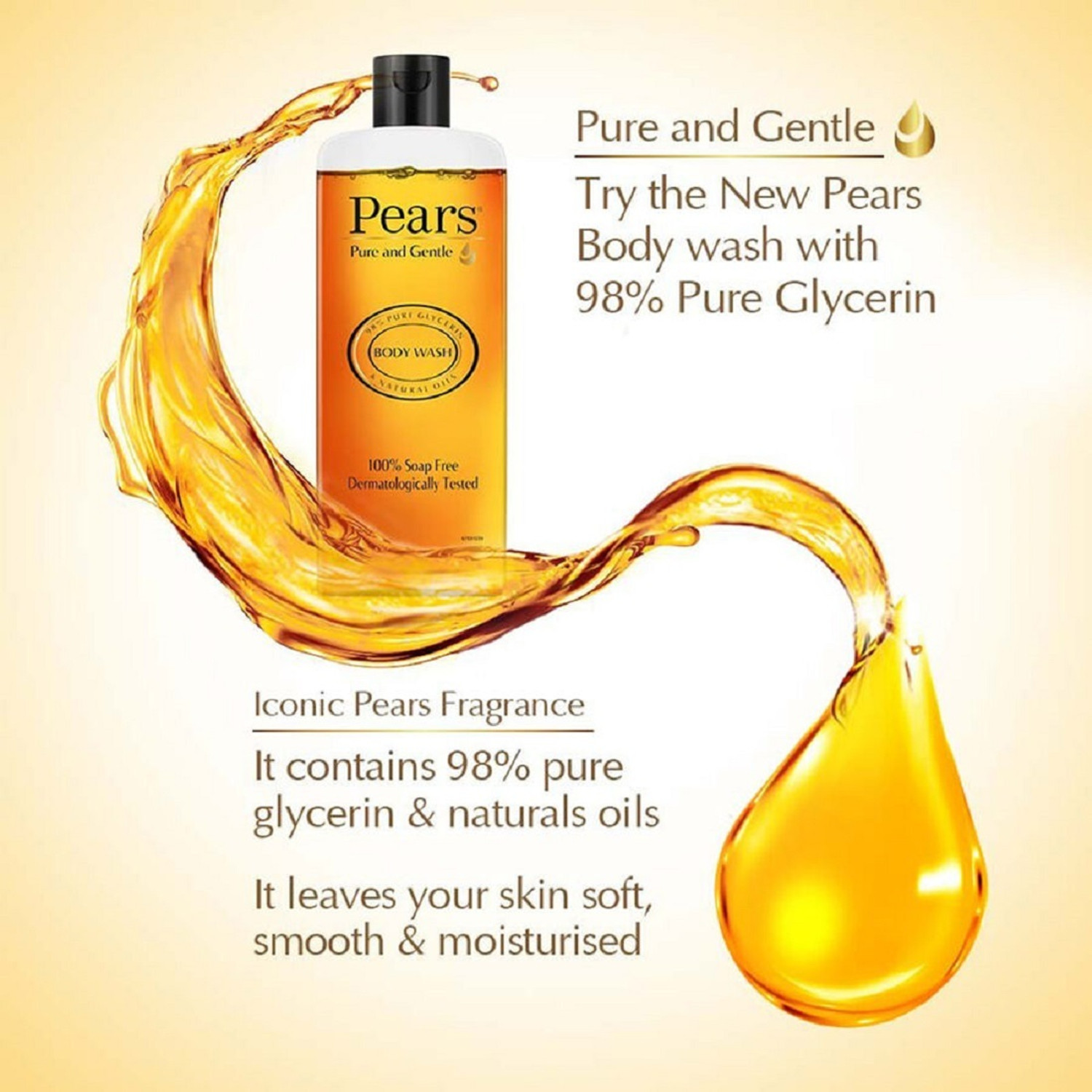 Image of Pears Body Wash For Men & Women (249 ml)