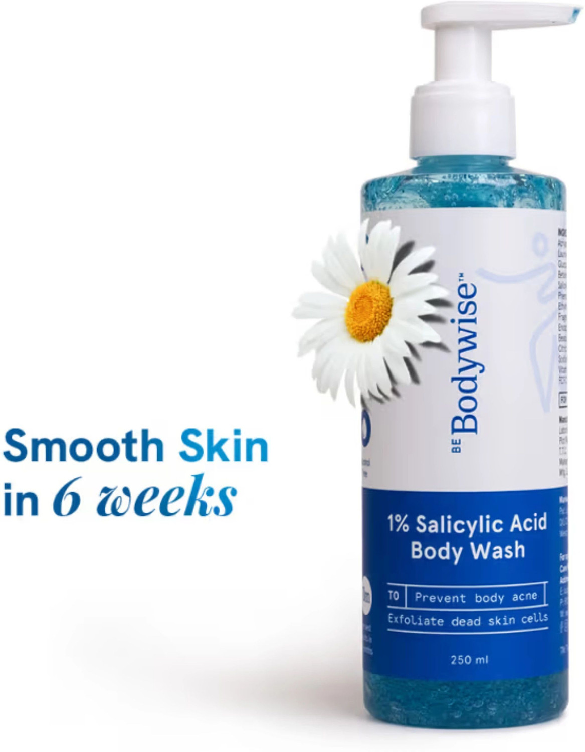 Be Bodywise 1% Salicylic Acid Exfoliating Body Wash 250 ml - Image 1