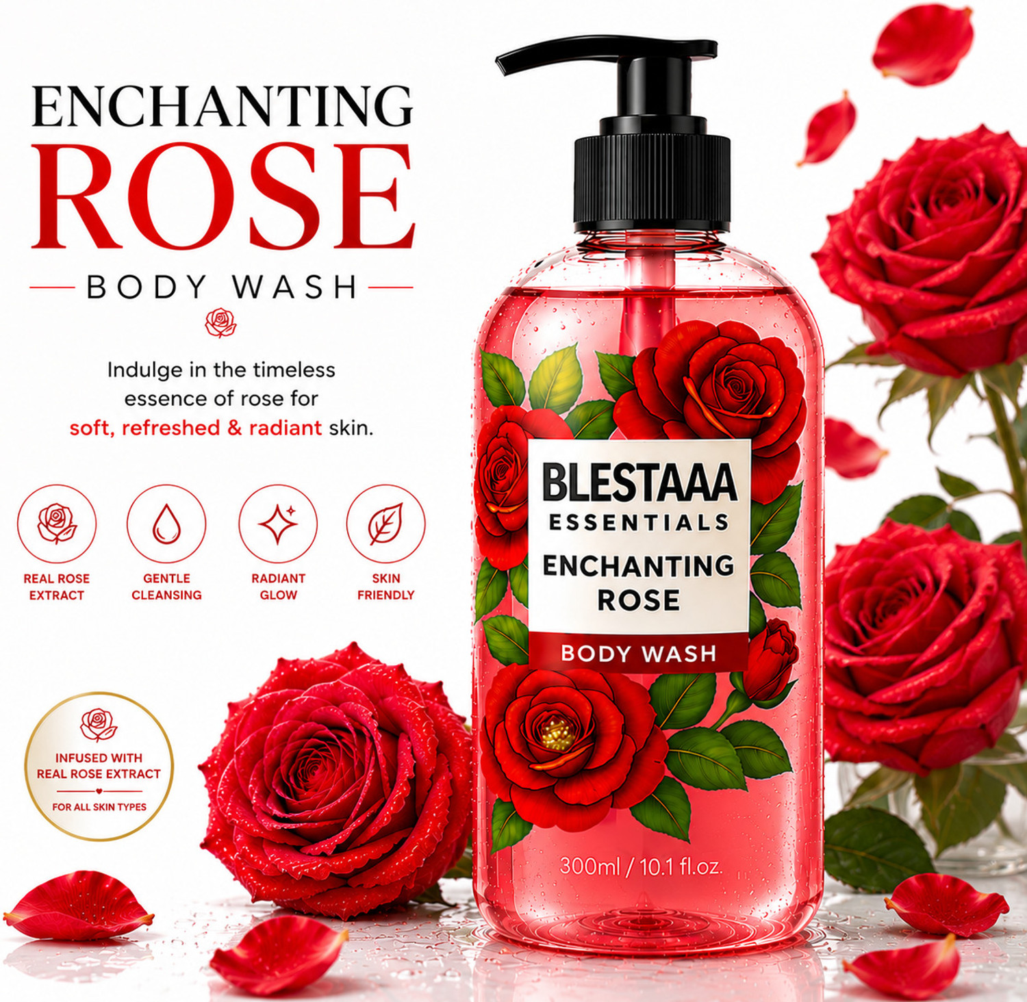 Image of Amway G&H Refresh+ Body Wash Gel - Skin Moisture Lock Formula (250 ml)