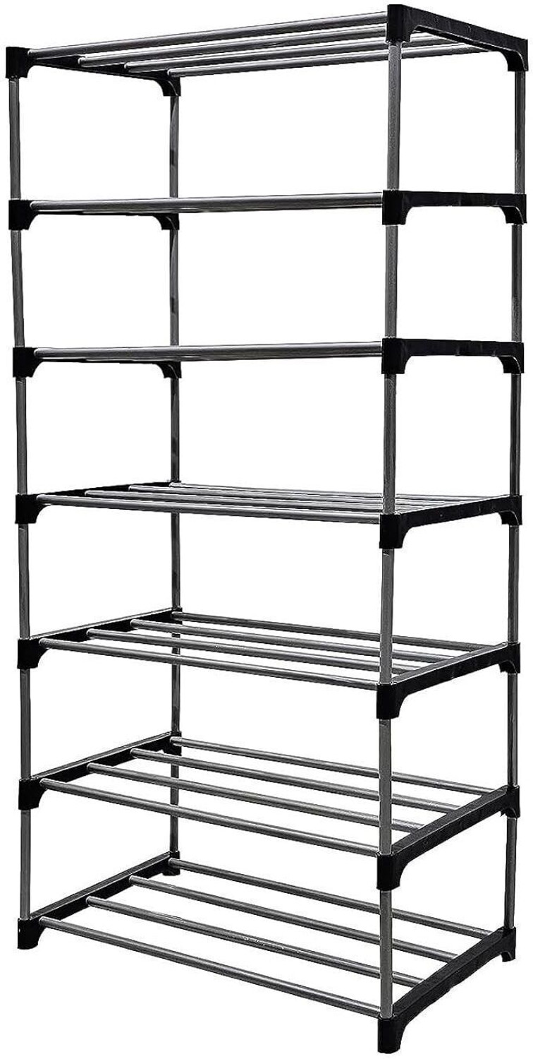 Image of Eemway Metal Open Book Shelf (Finish Color - black, DIY(Do-It-Yourself))