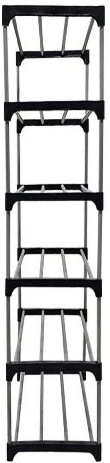 Image of Eemway Metal Open Book Shelf (Finish Color - black, DIY(Do-It-Yourself))
