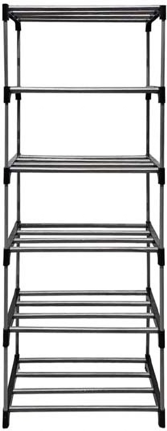 Image of Eemway Metal Open Book Shelf (Finish Color - black, DIY(Do-It-Yourself))