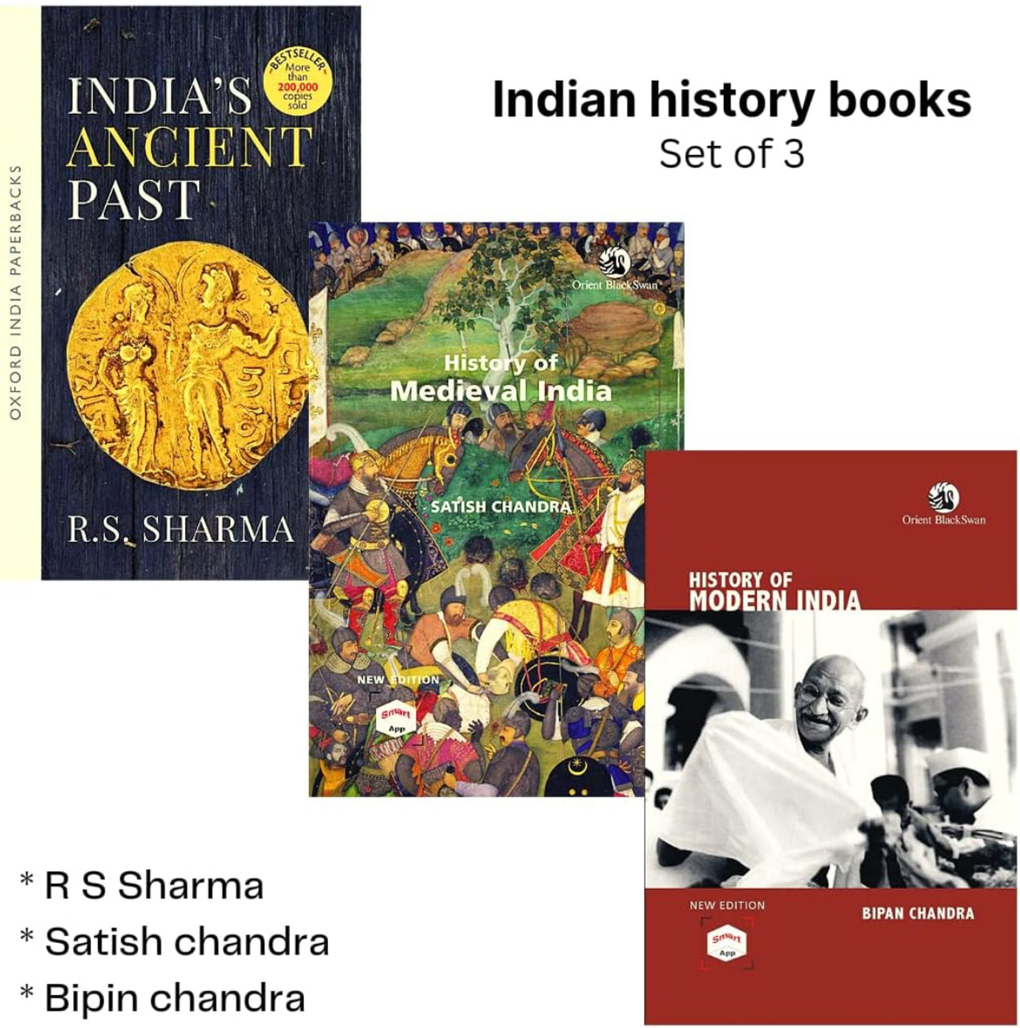 Best Book Store India’s Ancient Past + History Of Medieval India - Image 1