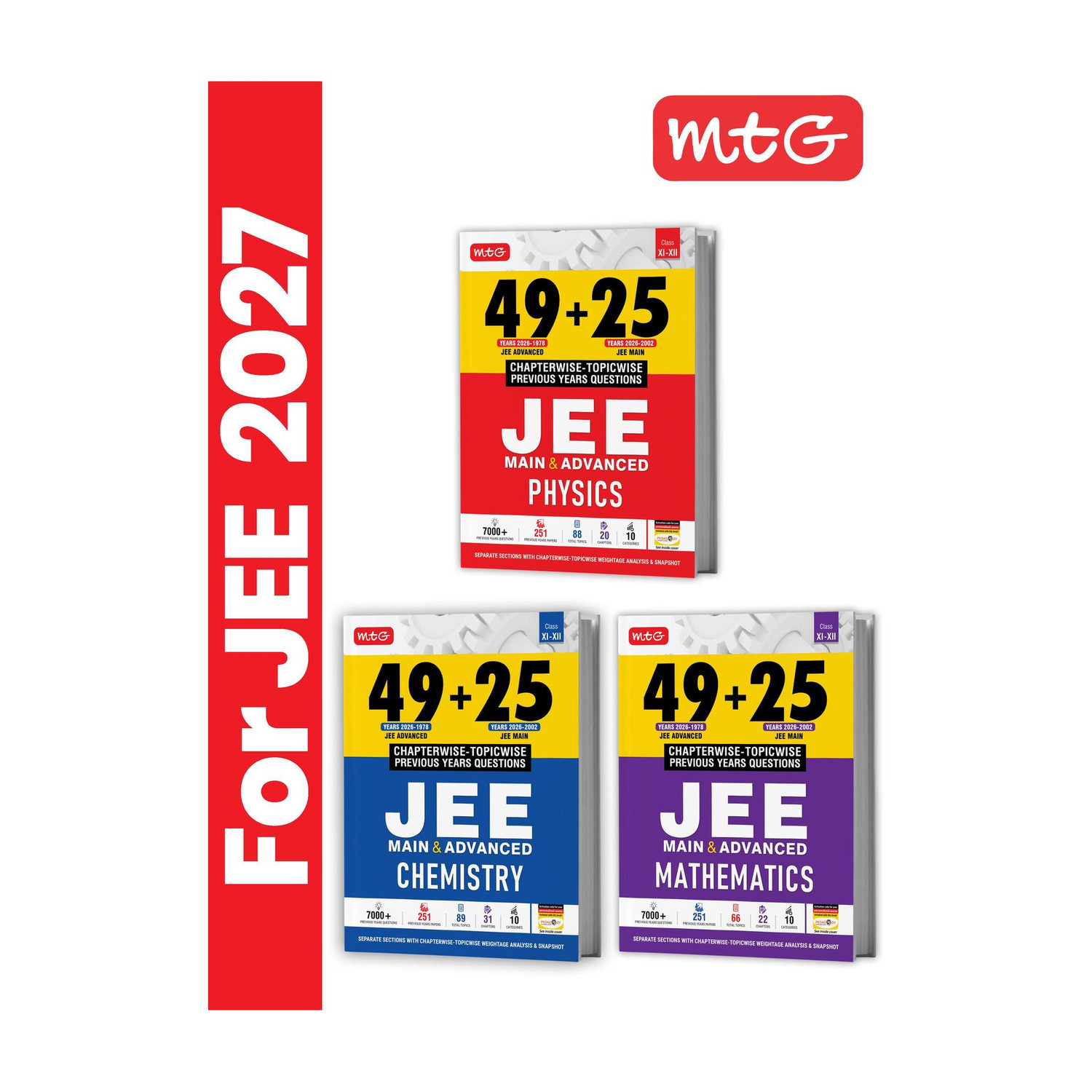 MTG Learning Media Pvt. Ltd. MTG 49 + 25 Years JEE Main & Advanced - Image 1