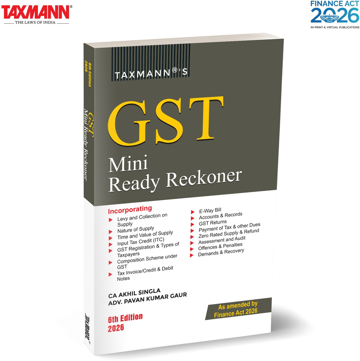 Taxmann GST Mini Rate Reckoner 6th Edition - Image 2