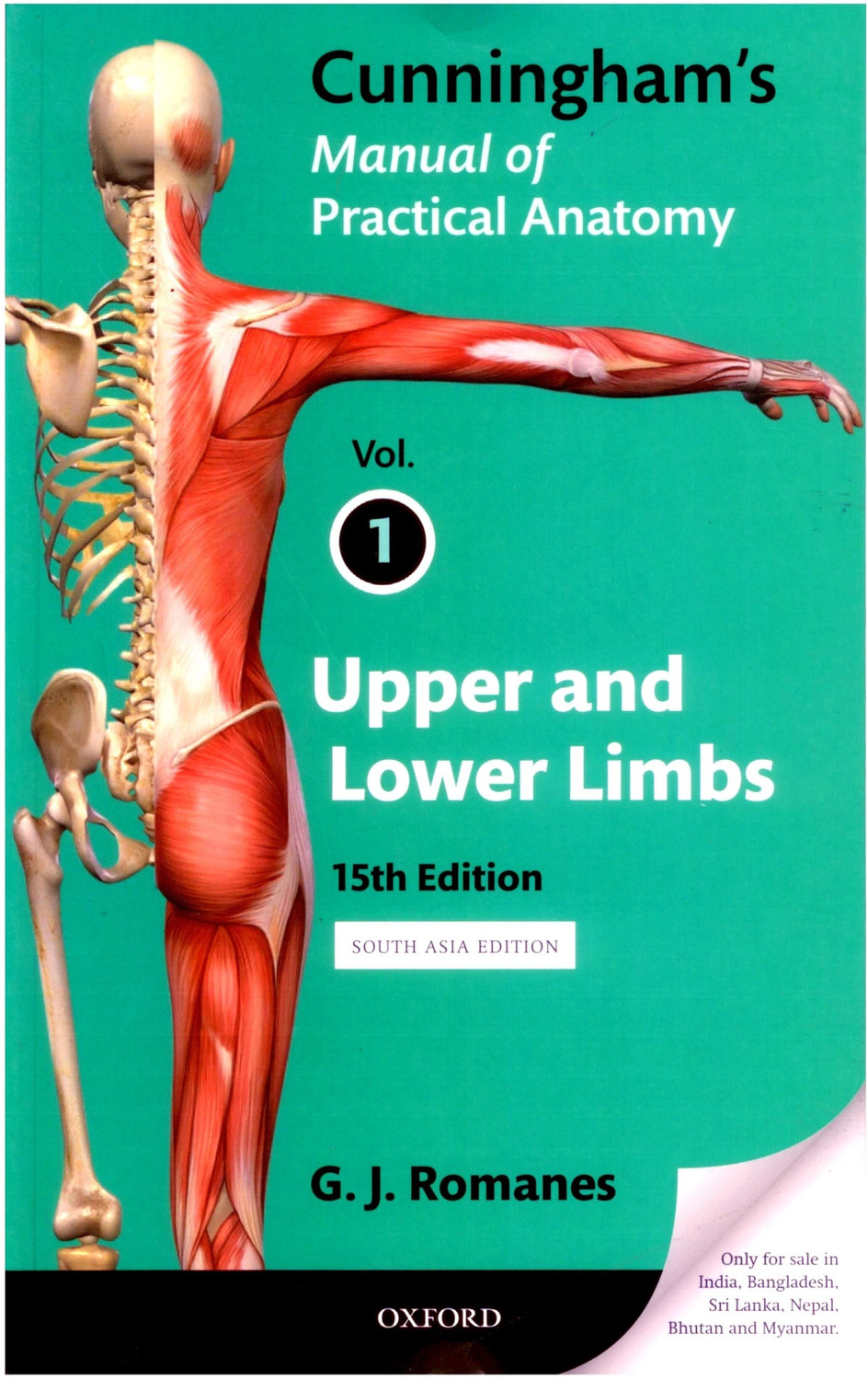Oxford Cunningham's Manual of Practice Anatomy: Volume 1, 2nd Edition - Image 3