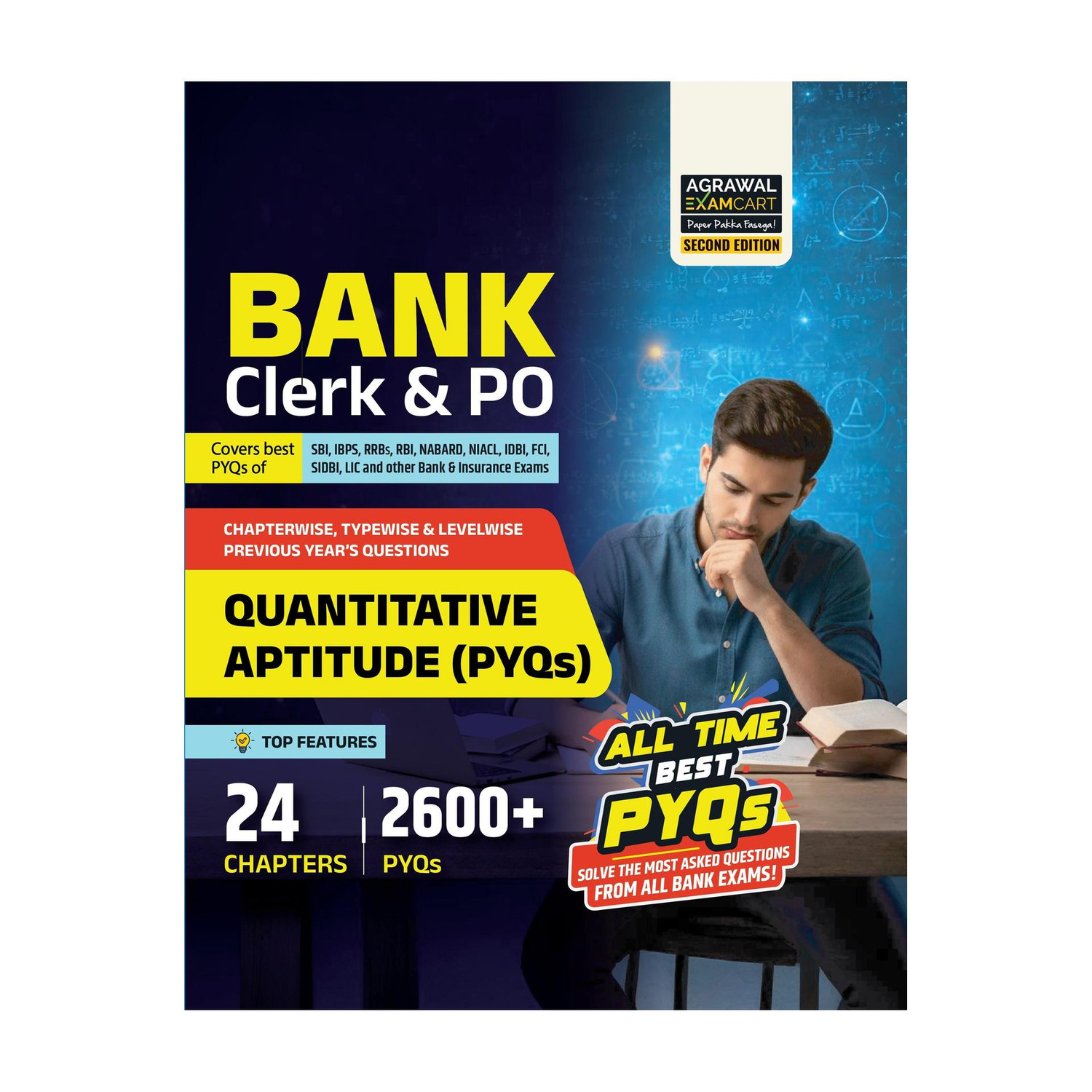 Agrawal Examcart Bank Clerk & PO Quantitative Aptitude PYQs Book 2026 - Image 6