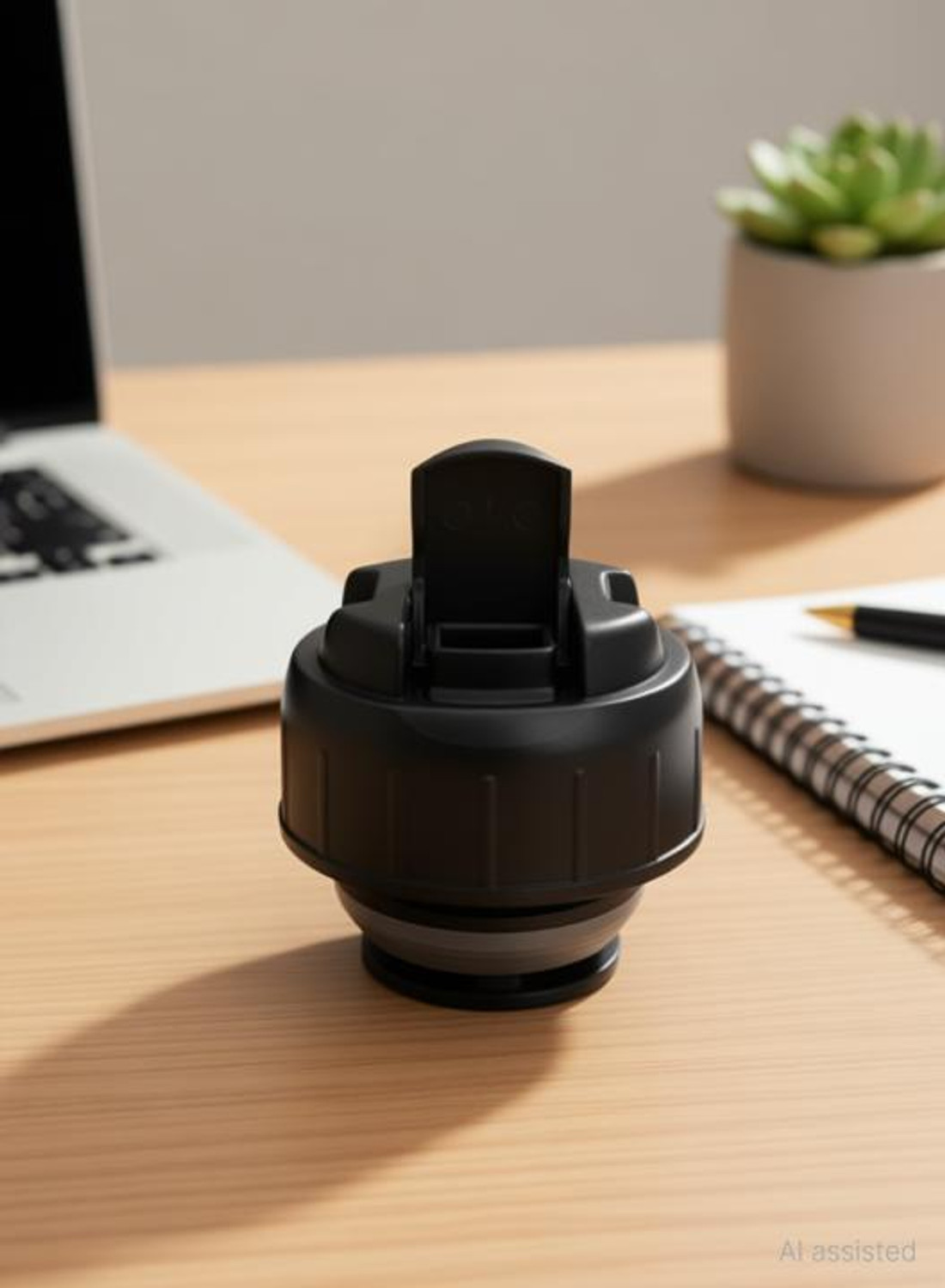 Image of uttakava Plastic Bottle Stopper (Black)