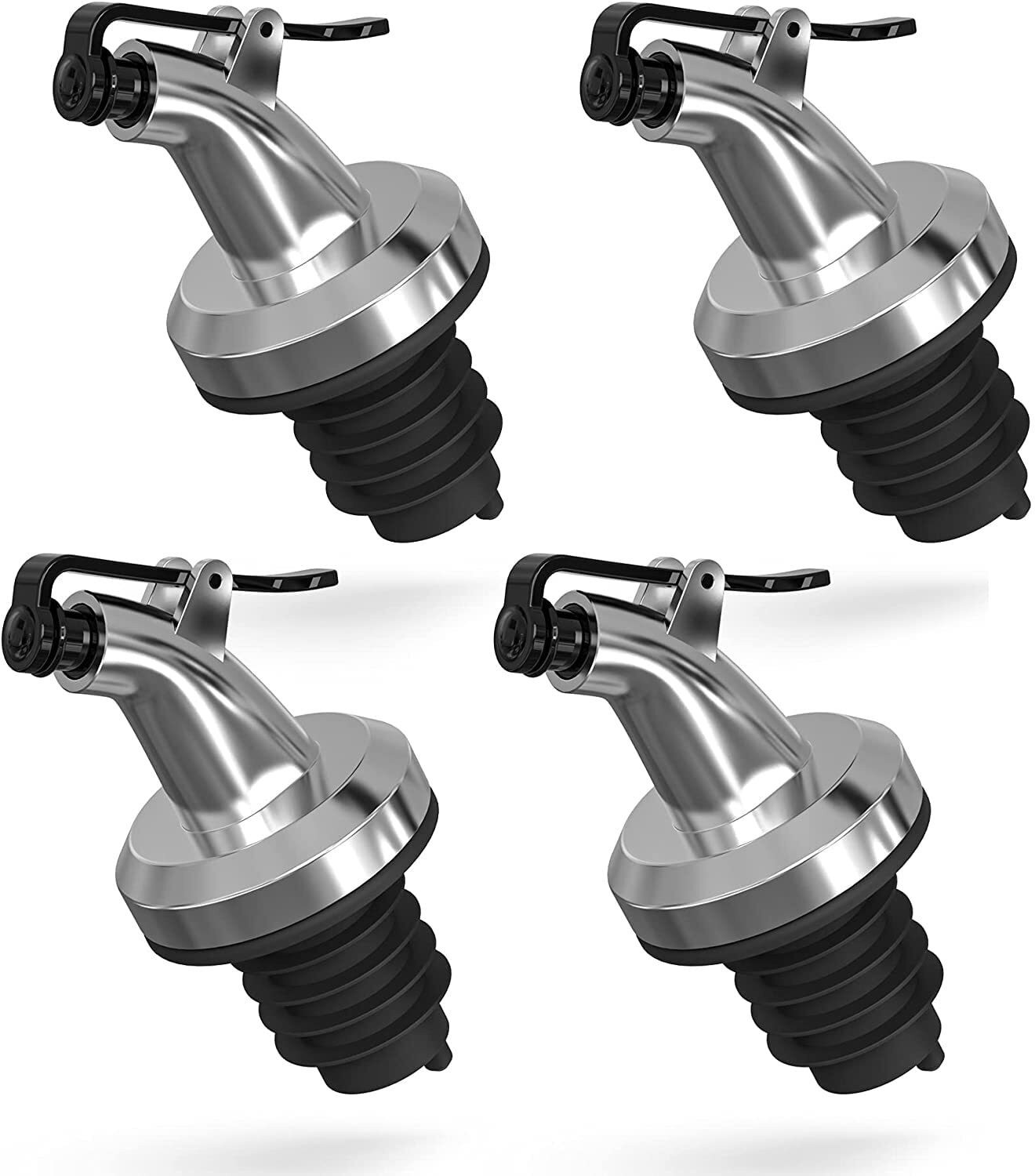 Image of uttakava Plastic Bottle Stopper (Black)