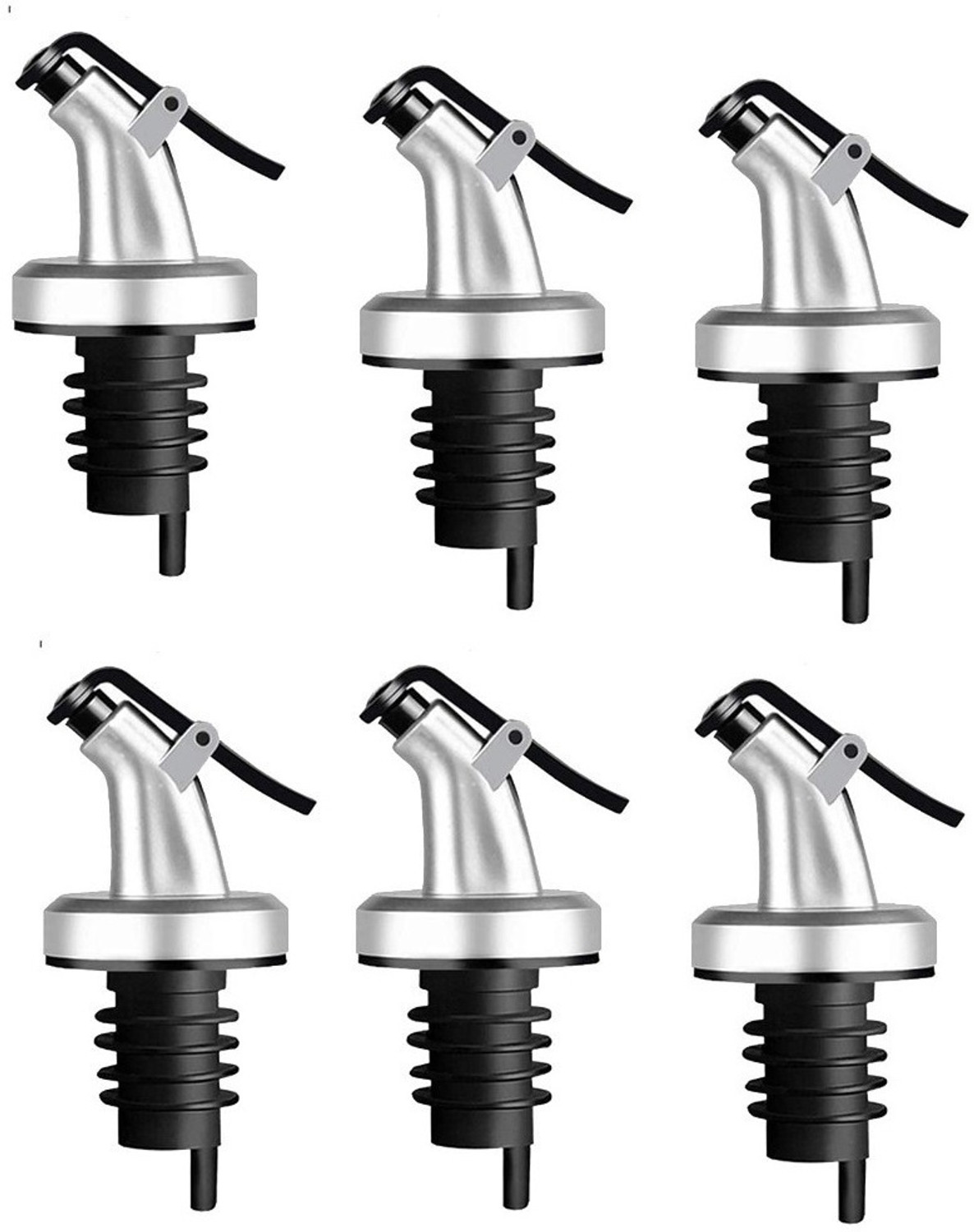 Image of uttakava Plastic Bottle Stopper (Black)