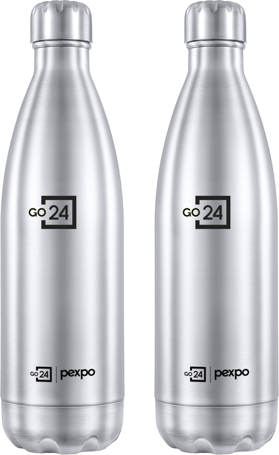 Go24 Hot and Cold Water Bottle ISI Certified Thermosteel flask, Leakproof Electro 980 ml Stainless Steel Flask