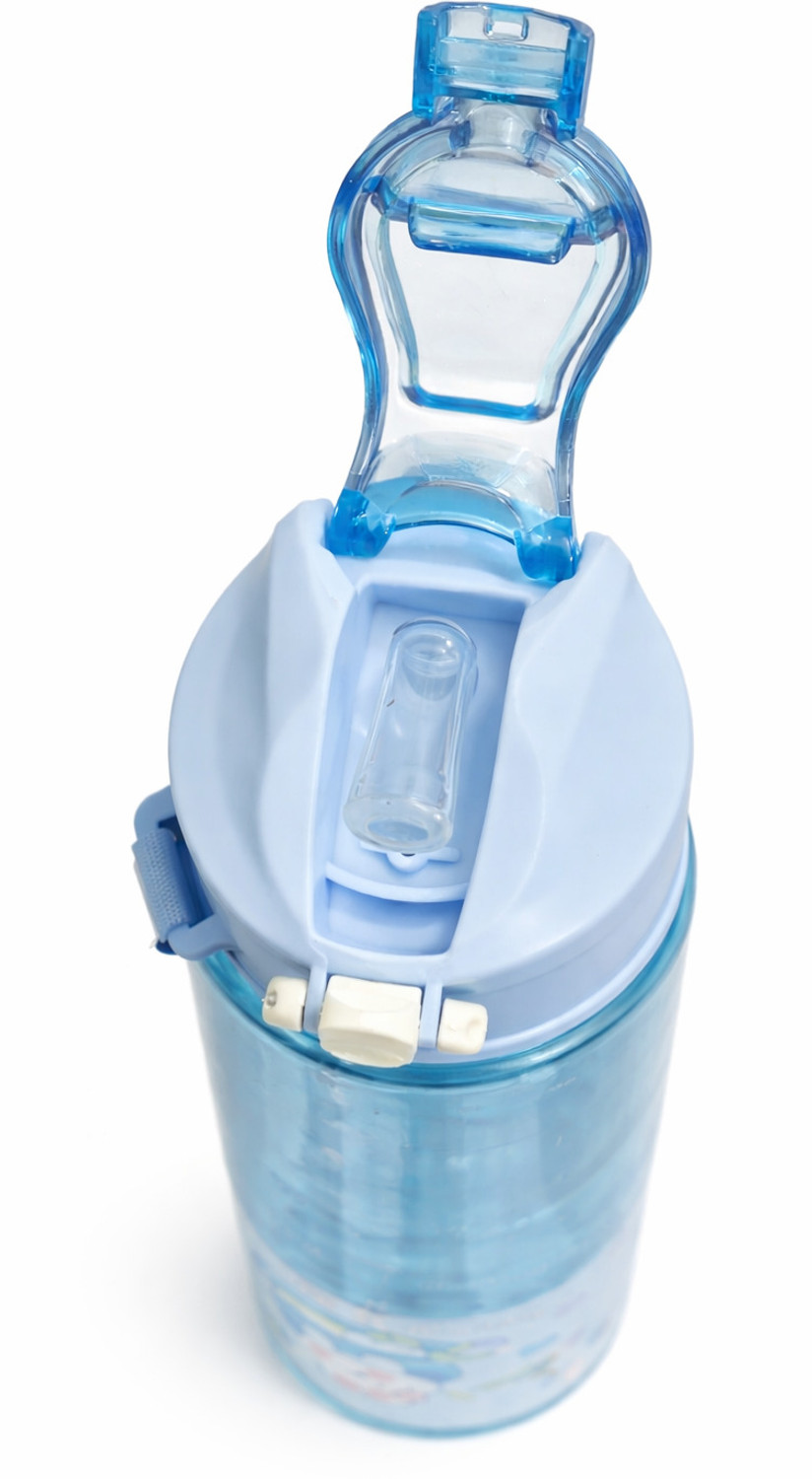 Image of Fireefly HydroGlow 900ml Motivational Water Bottle 900 ml Plastic Bottle (Pack of 1, Blue)