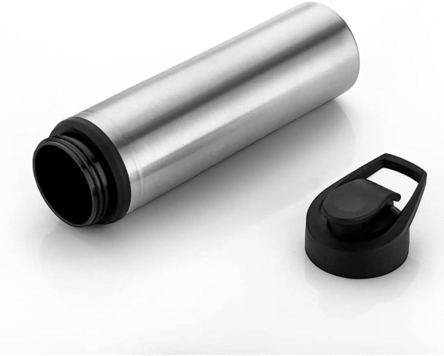 Image of ECOLEX Stainless Steel Sipper Water Bottle 900 ML Pack of 2 900 ml Stainless Steel Sipper (Pack of 2, Steel /Chrome)