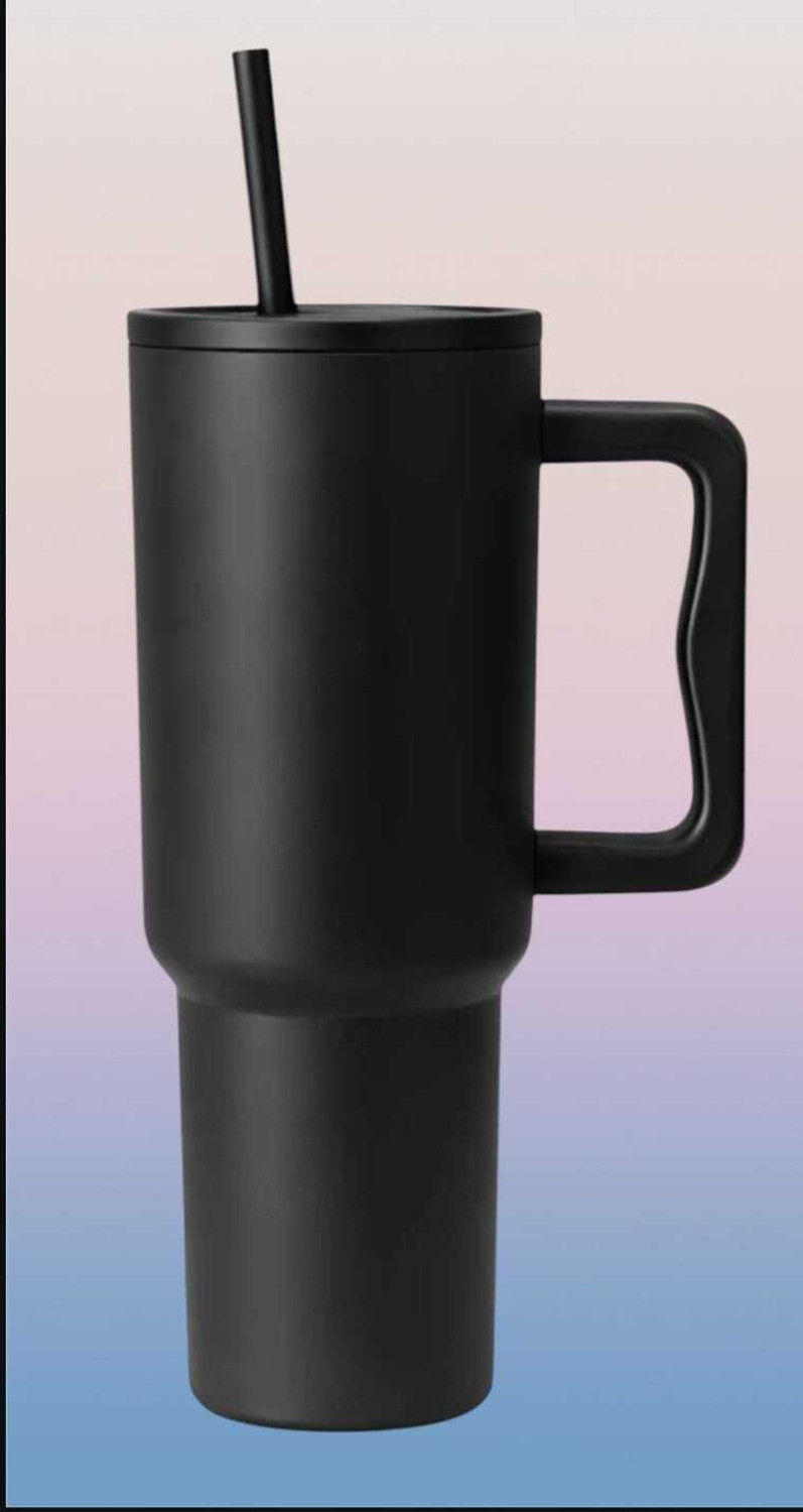 Image of SPARKPLUG Black tumbler 1200 ml Stainless Steel Sipper (Pack of 1, Black)