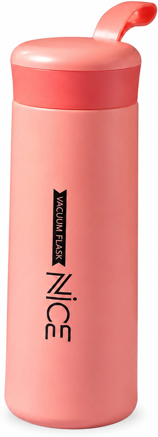 Image of Triffy Portable Insulated Water Flask 400 ML 400 ml Plastic Flask (Pack of 2, Pink)
