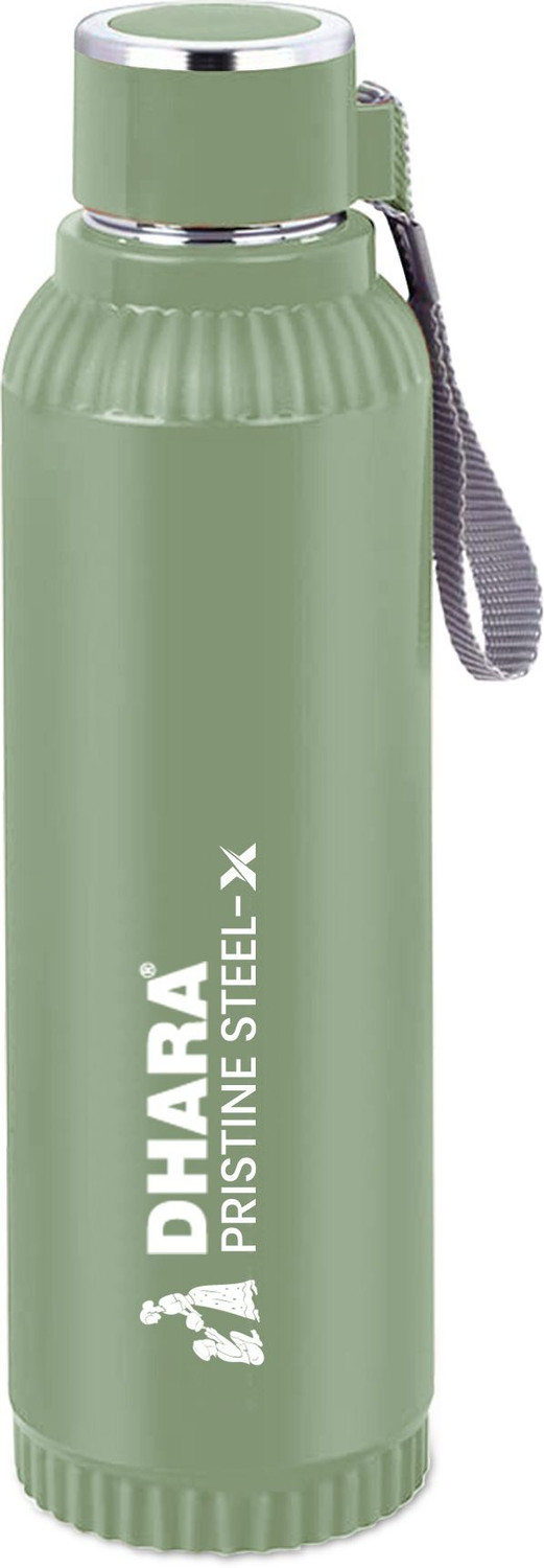 Image of GHARVAKHRI 1.5 Liter Insulated Water Bottle | Hot & Cold, BPA Free, Leak Proof Steel Lid 1500 ml Plastic Bottle (Pack of 1, Red, Grey)
