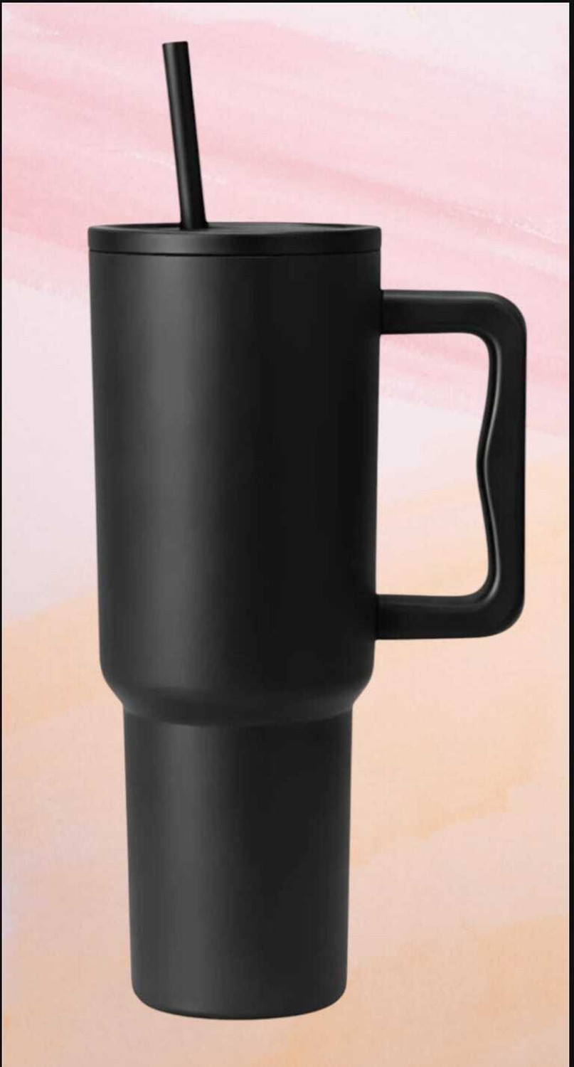 Image of SPARKPLUG Black tumbler 1200 ml Stainless Steel Sipper (Pack of 1, Black)