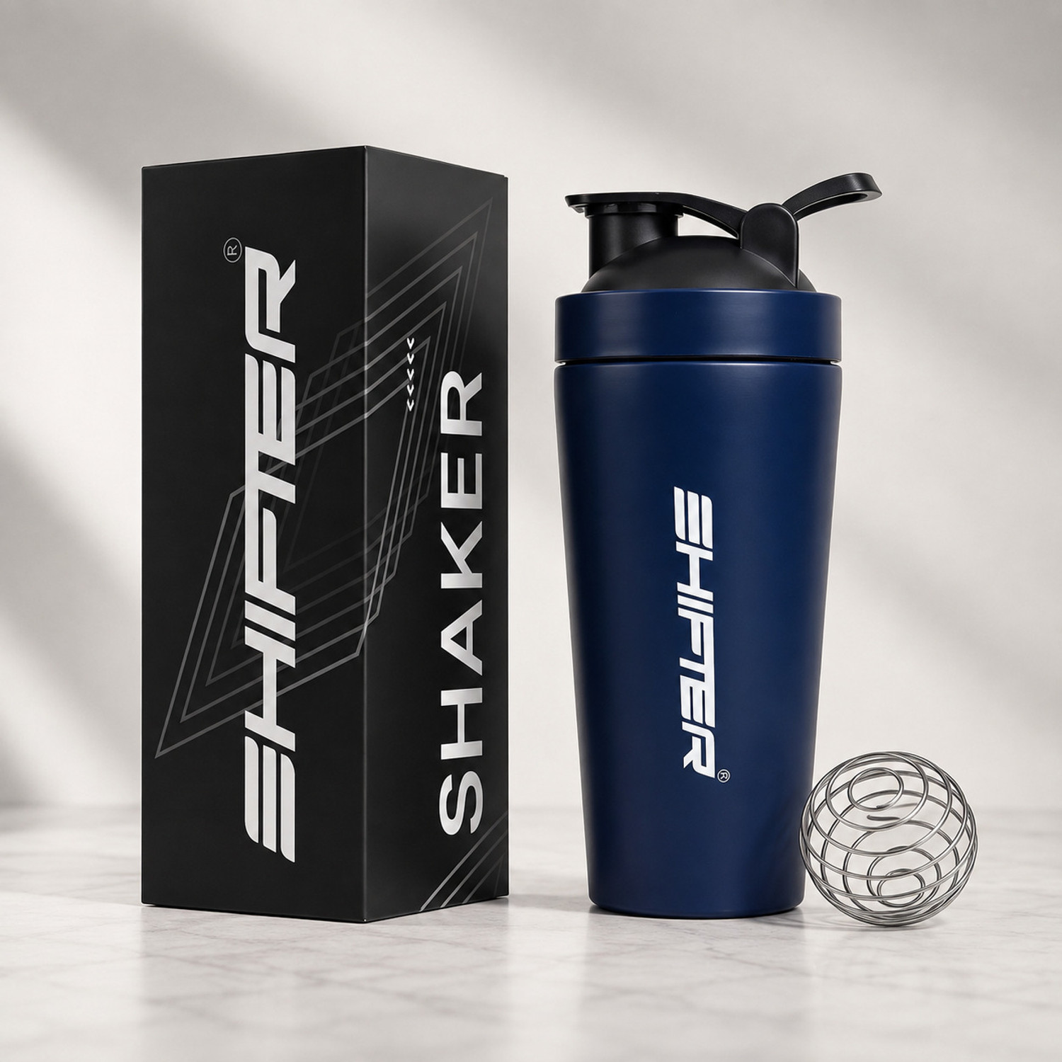 Image of MUSCLEBLAZE Protein Shaker Bottle, BPA-Free Sipper Bottle, Yellow & Black 750 ml Plastic Shaker (Pack of 1, Yellow)
