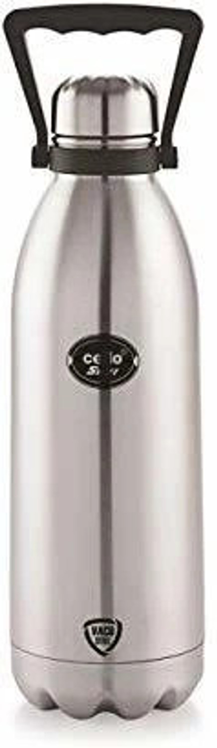 Cello 24 hr Hot & Cold 2000 ml Steel Flask - Image 1